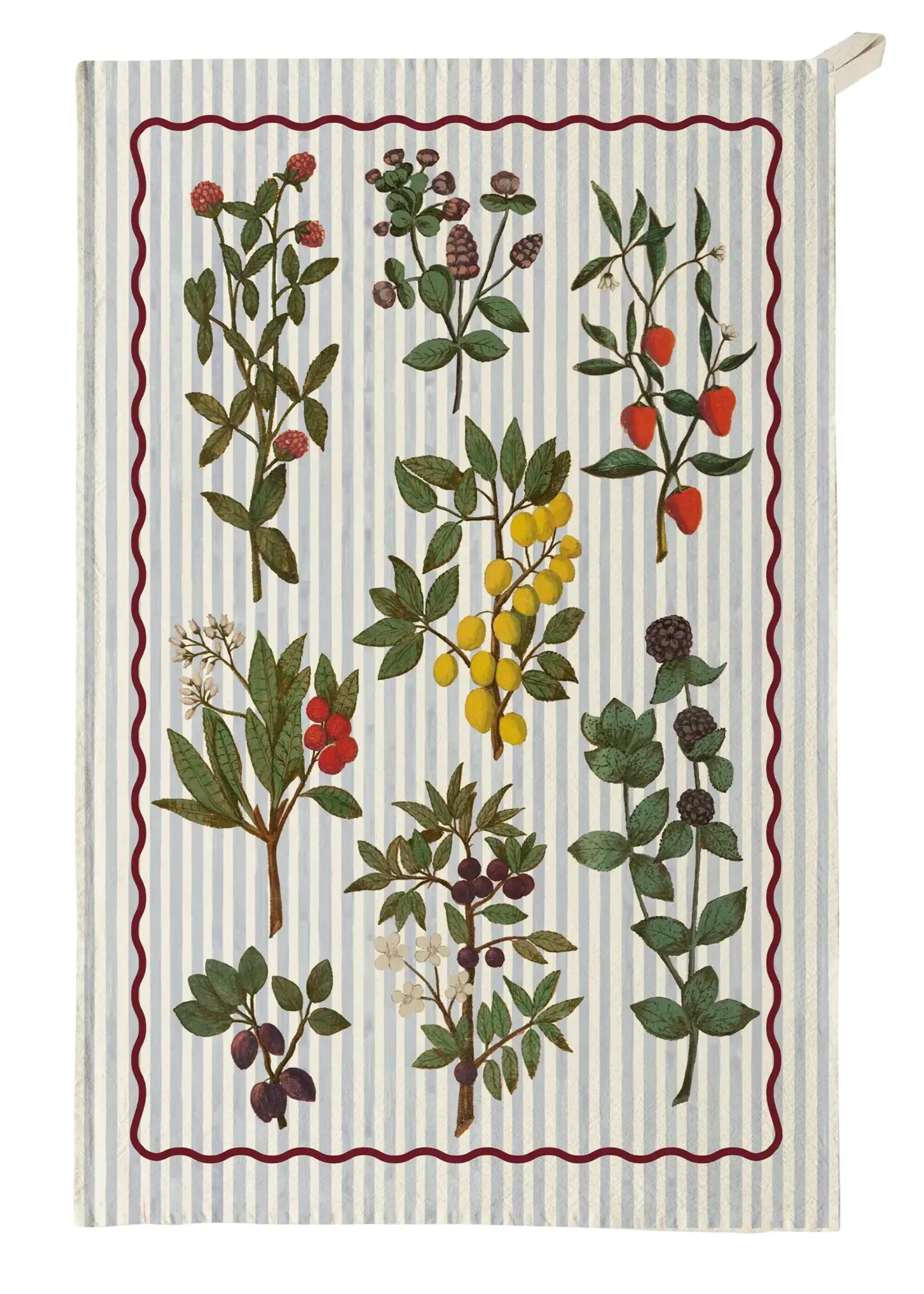 Rommytown Organic Cotton Tea Towel - Festival of Fruits