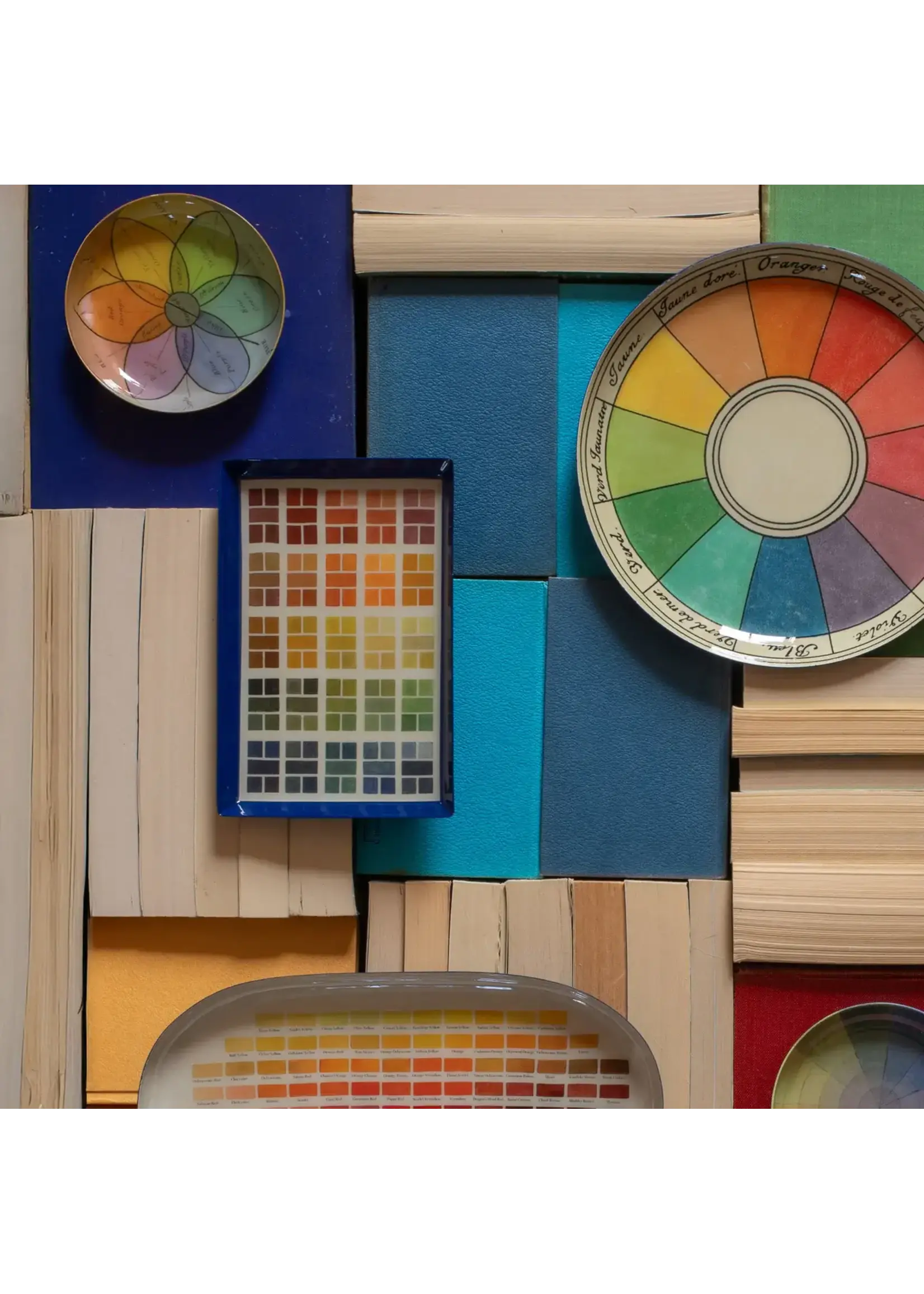 Rommytown Chroma Small Round Enamel Tray