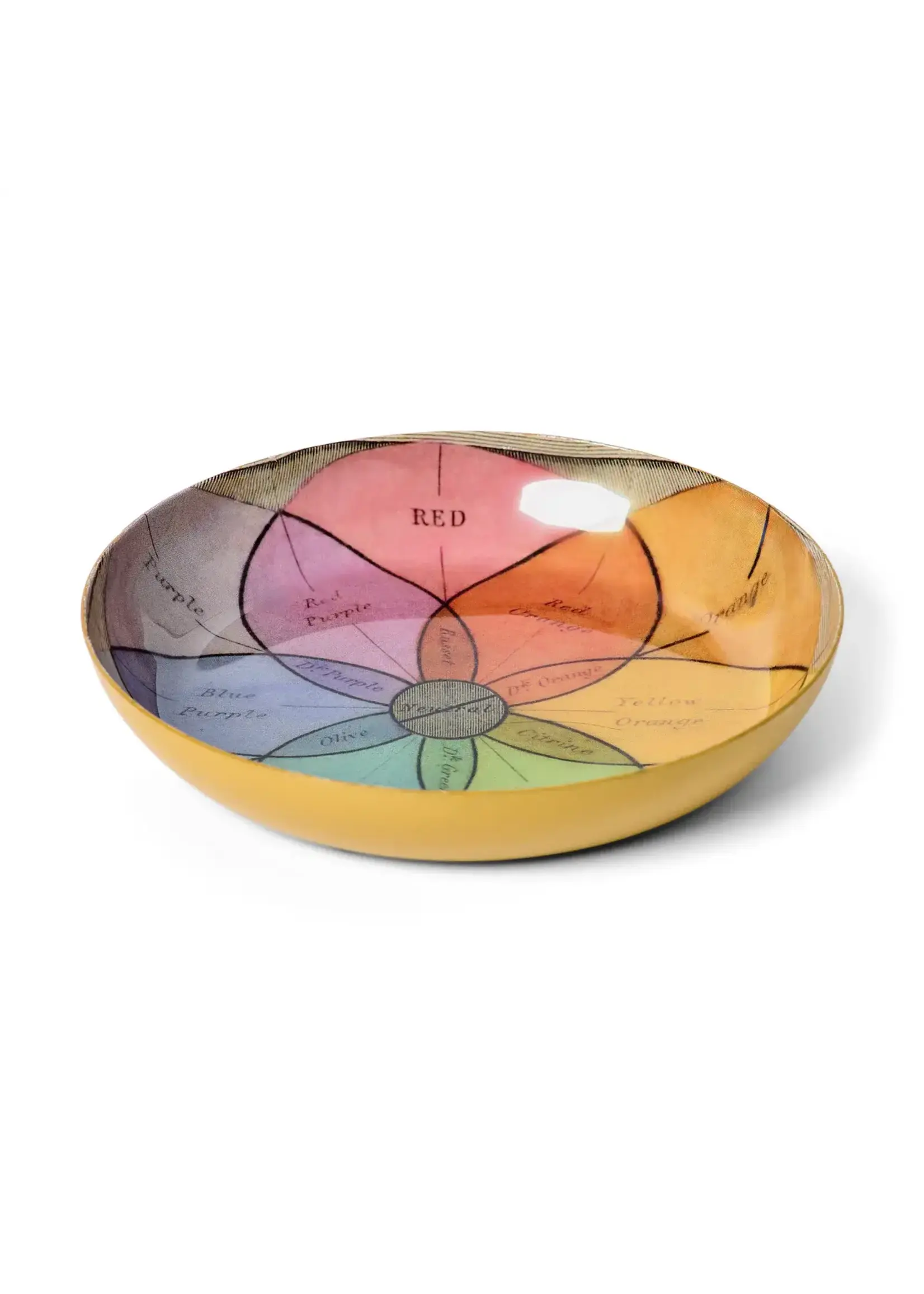 Rommytown Chroma Small Round Enamel Tray