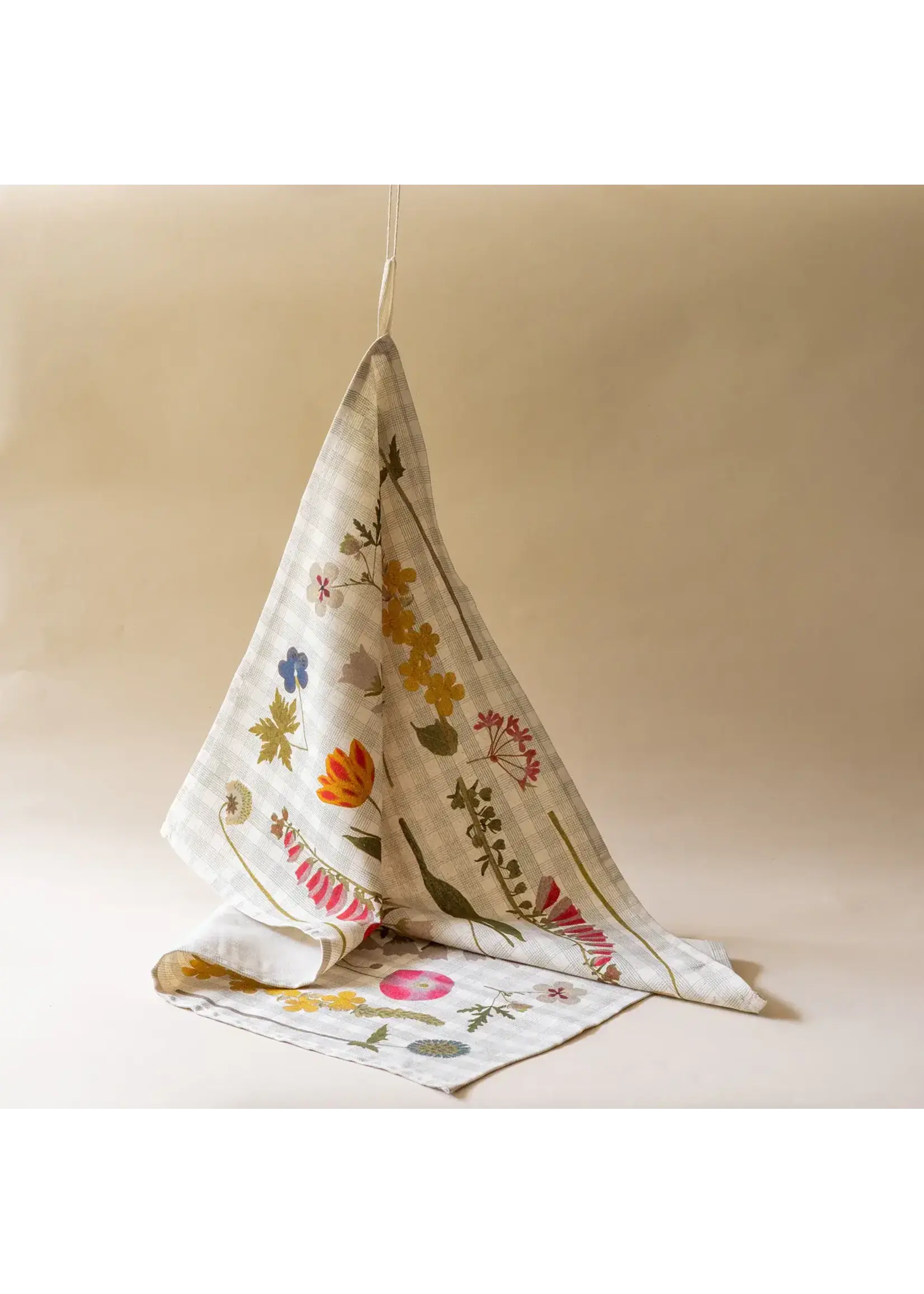 Rommytown Organic Cotton Tea towel - The Living Herbarium