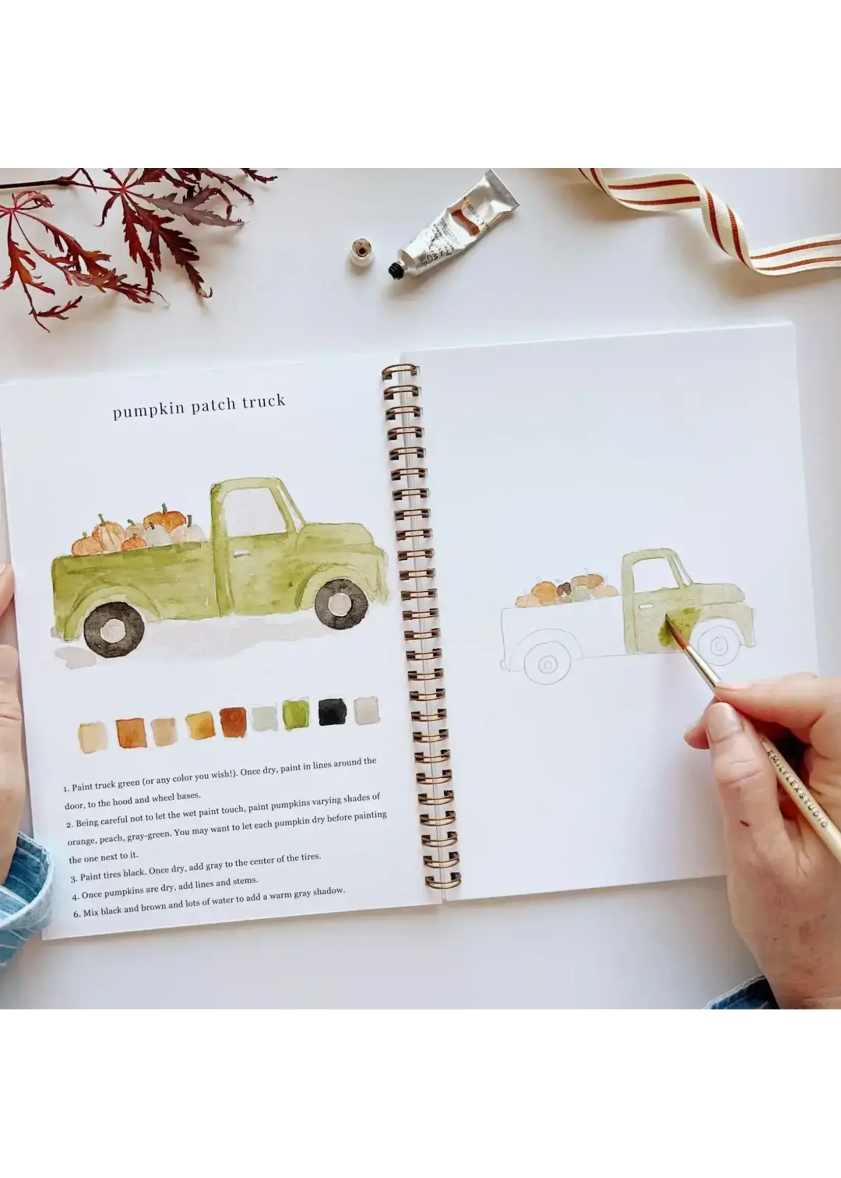 Emily Lex Studio Autumn Watercolor Workbook