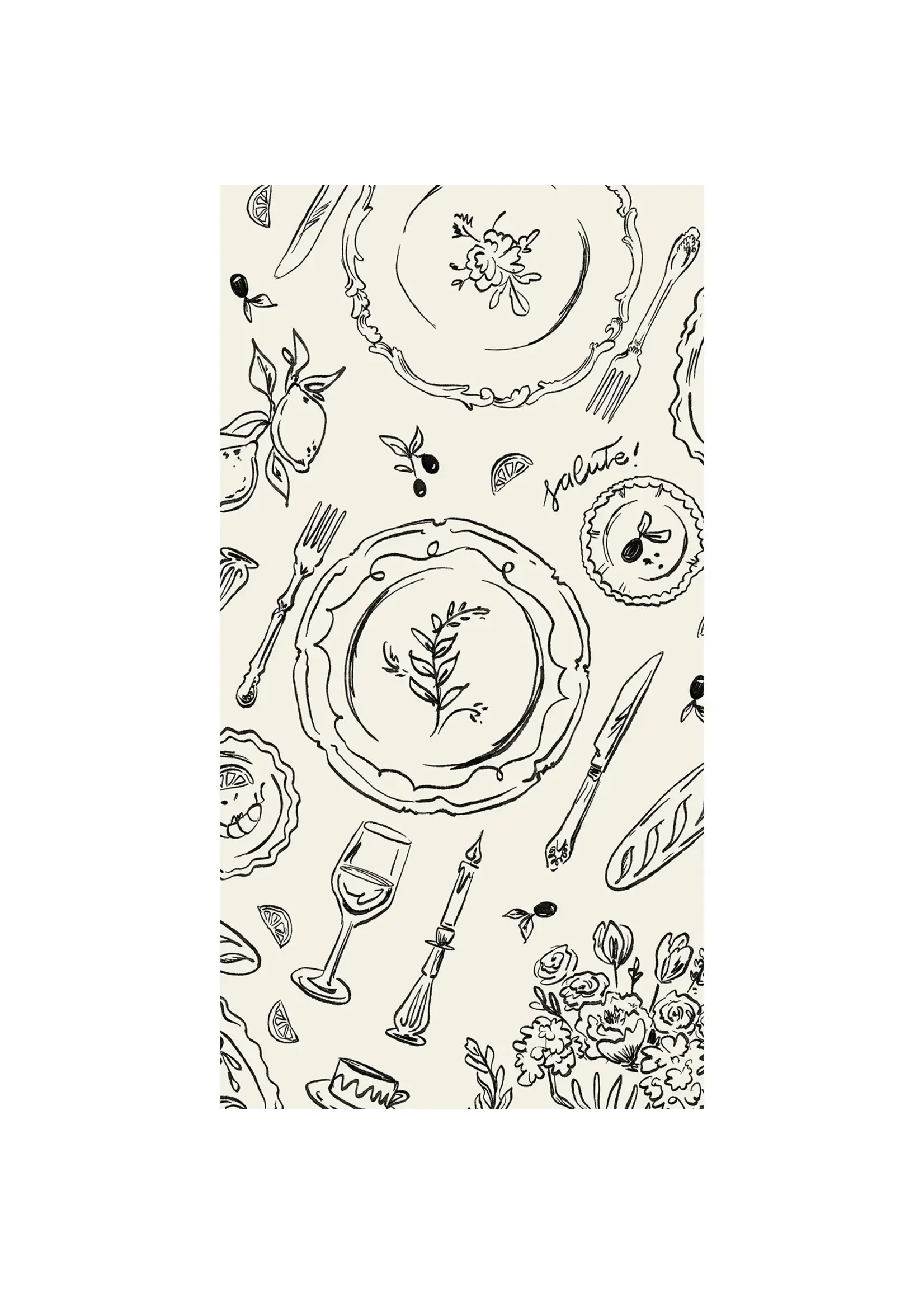 Dinner Party Guest Napkin