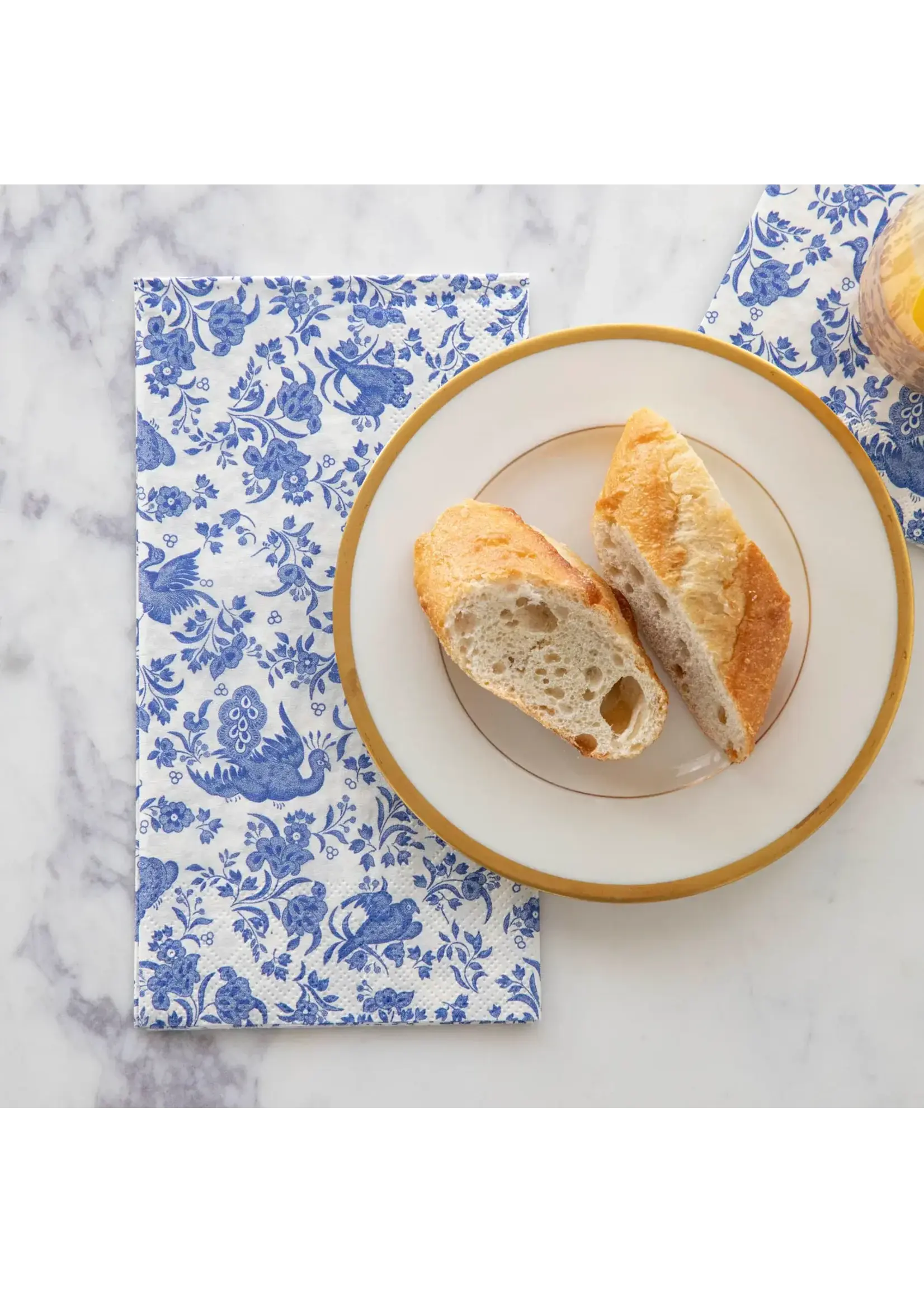 Blue Regal Guest Napkin