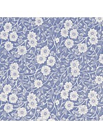 Blue Calico Cocktail Napkin