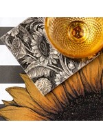 Vintage Sunflower Cocktail Napkin