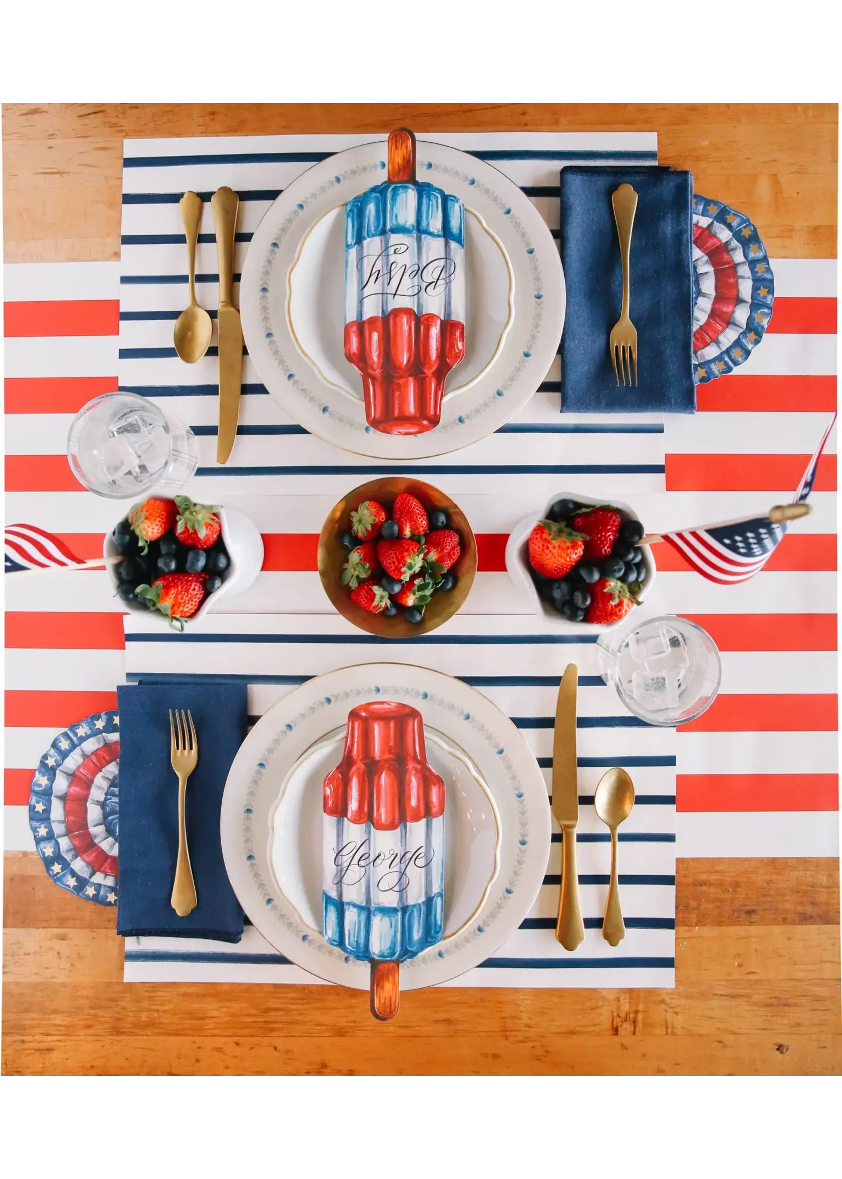 Navy Stripe Placemat