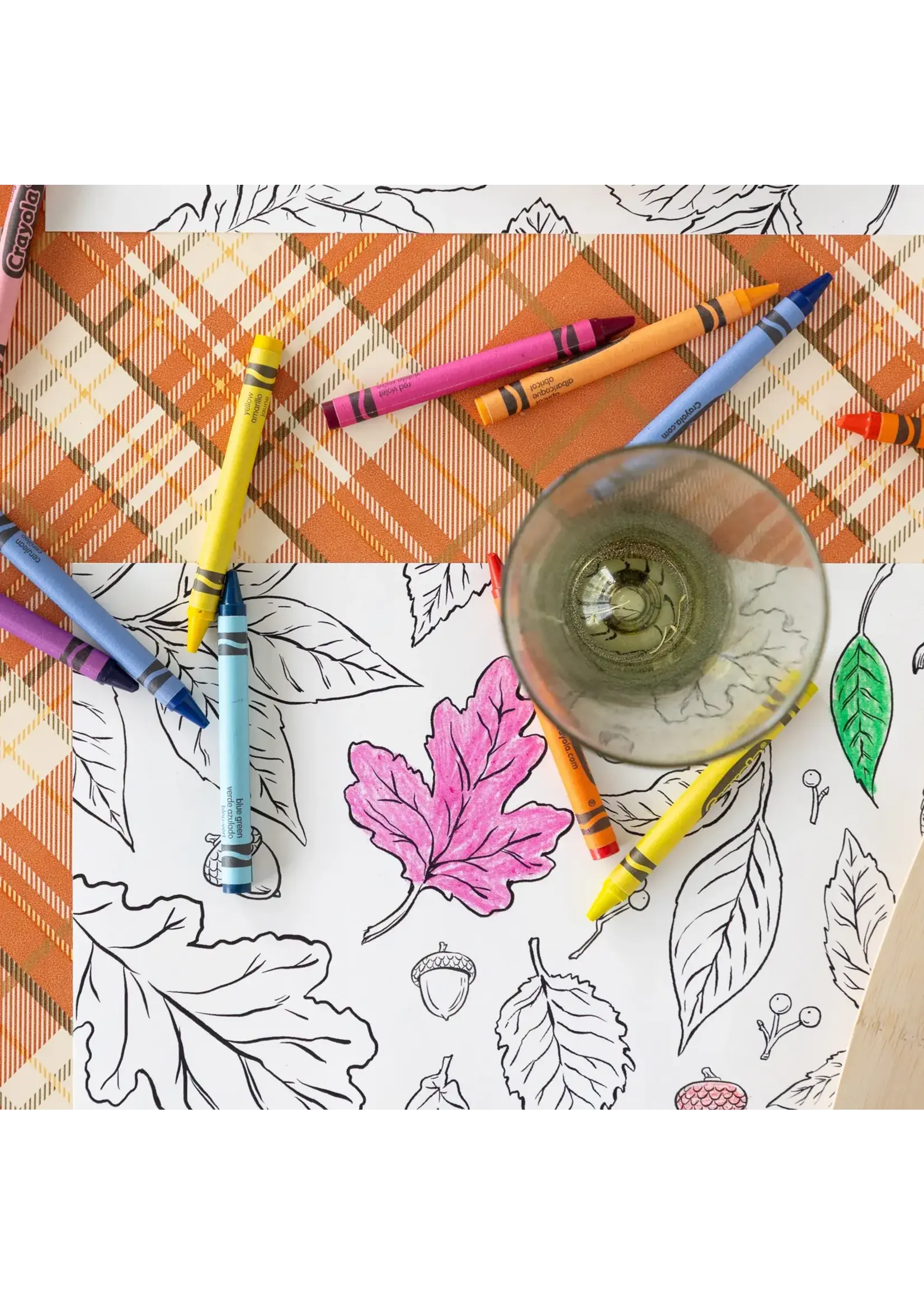 Coloring Leaves Placemat