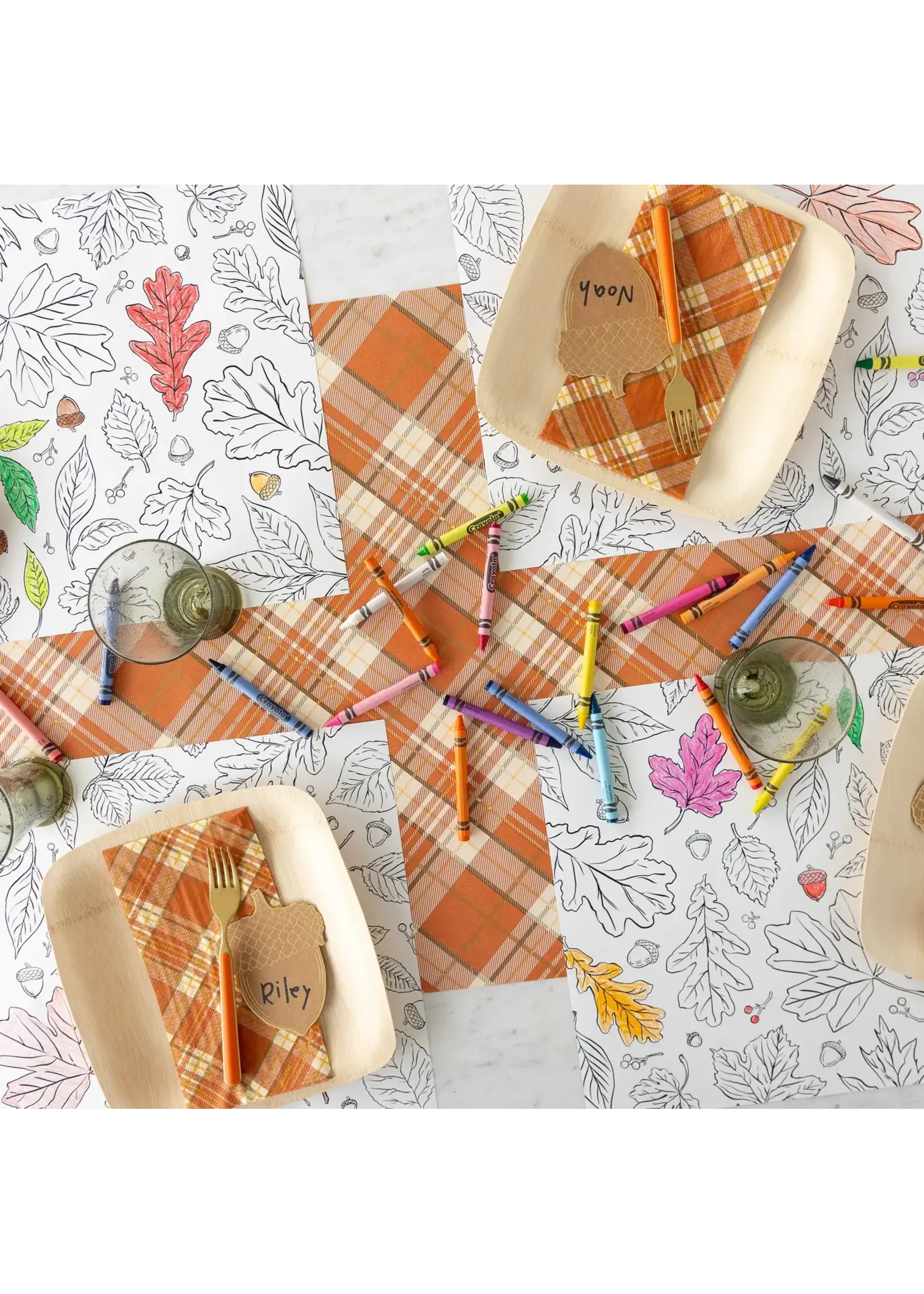 Coloring Leaves Placemat