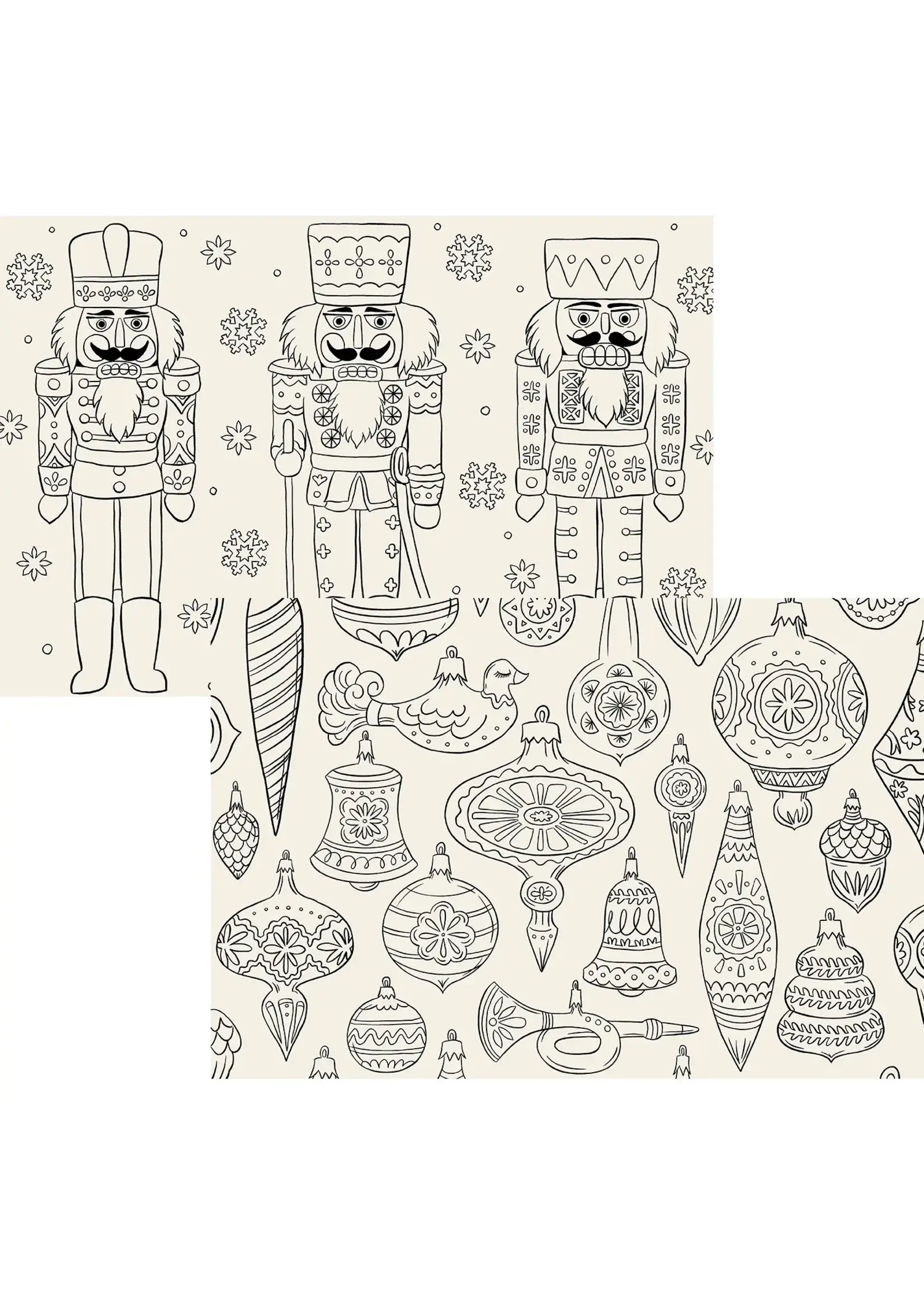 Christmas Coloring Placemat