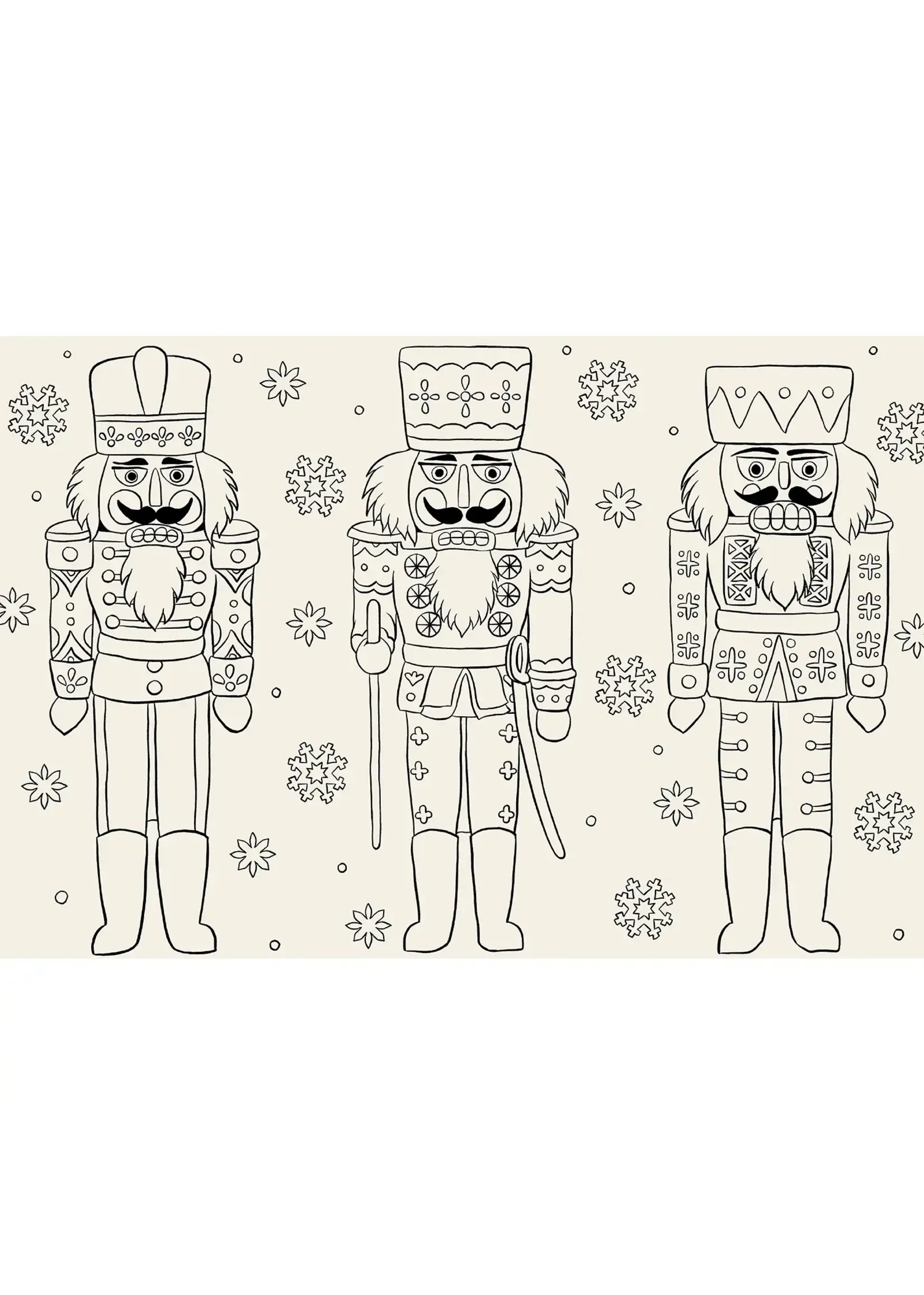 Christmas Coloring Placemat