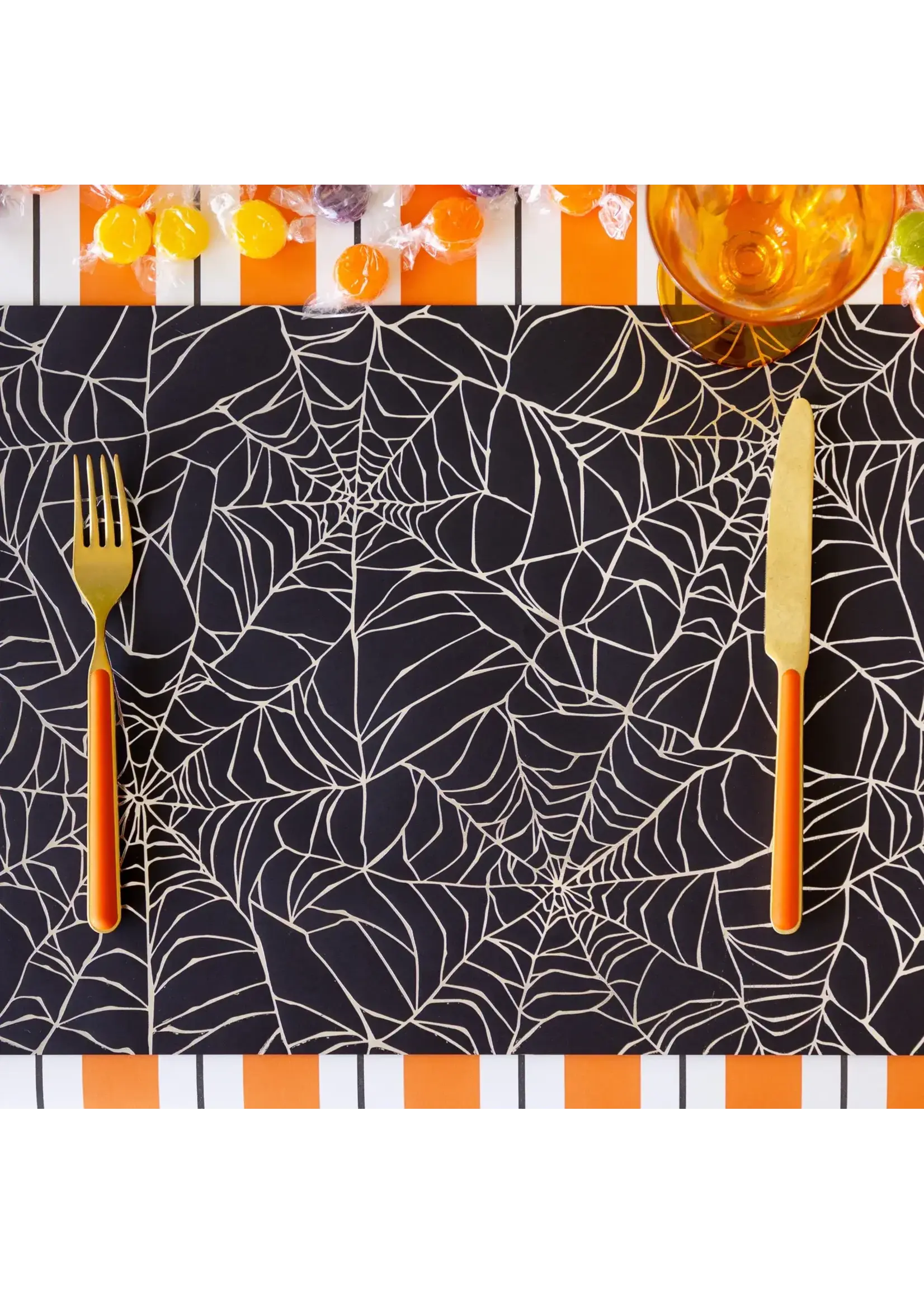 Die-cut Spiderweb Placemat
