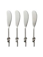 India Handicrafts Inc Spreaders Knot Handle (Set of 4)