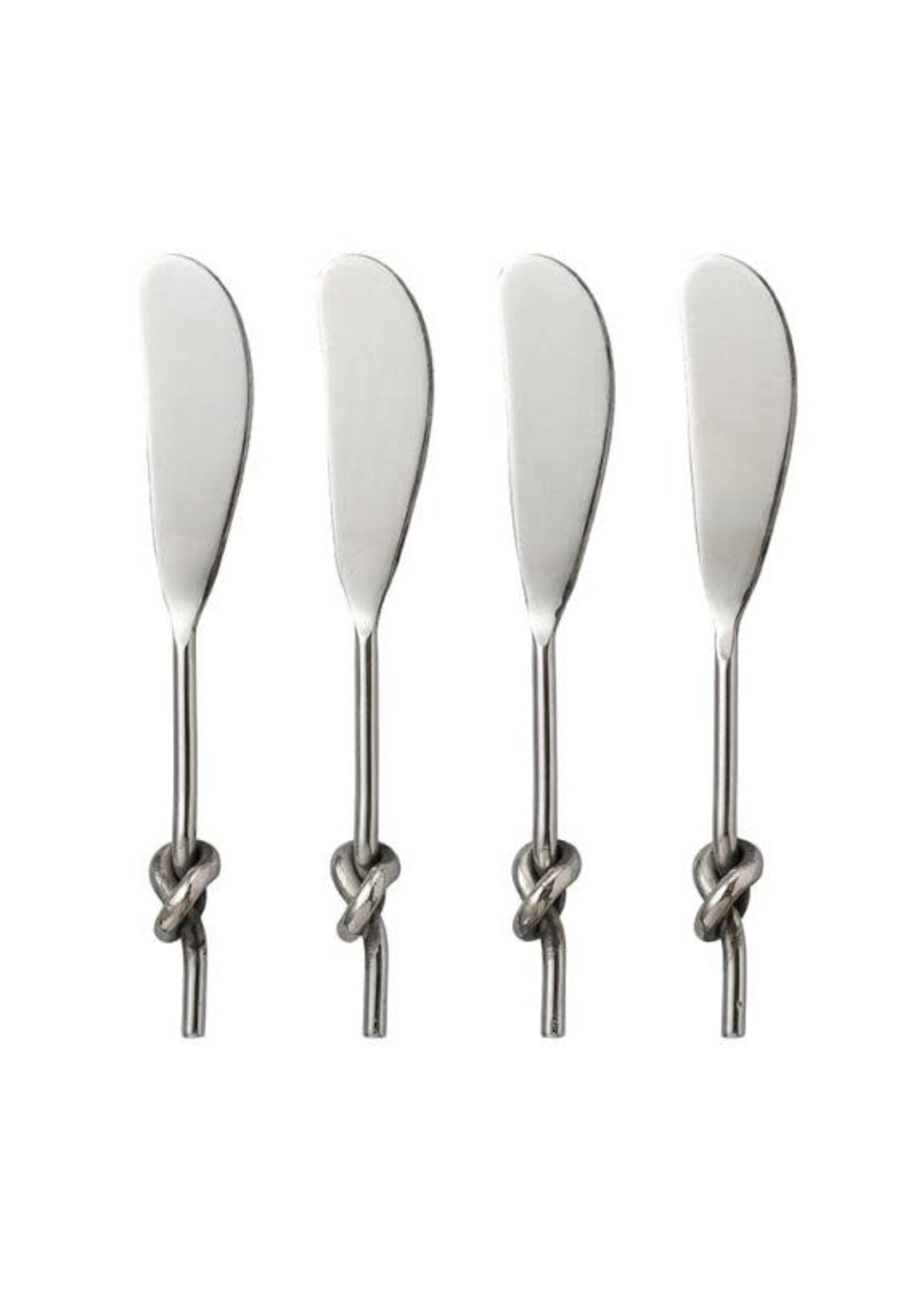 India Handicrafts Inc Spreaders Knot Handle (Set of 4)