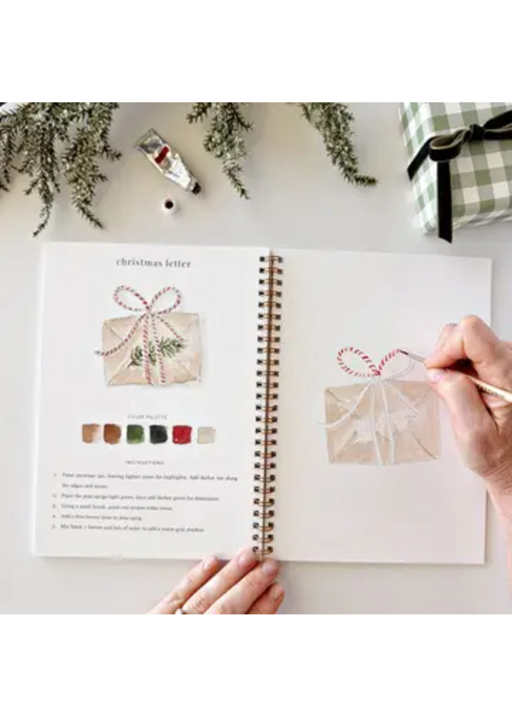 Emily Lex Studio Classic Christmas Watercolor Workbook
