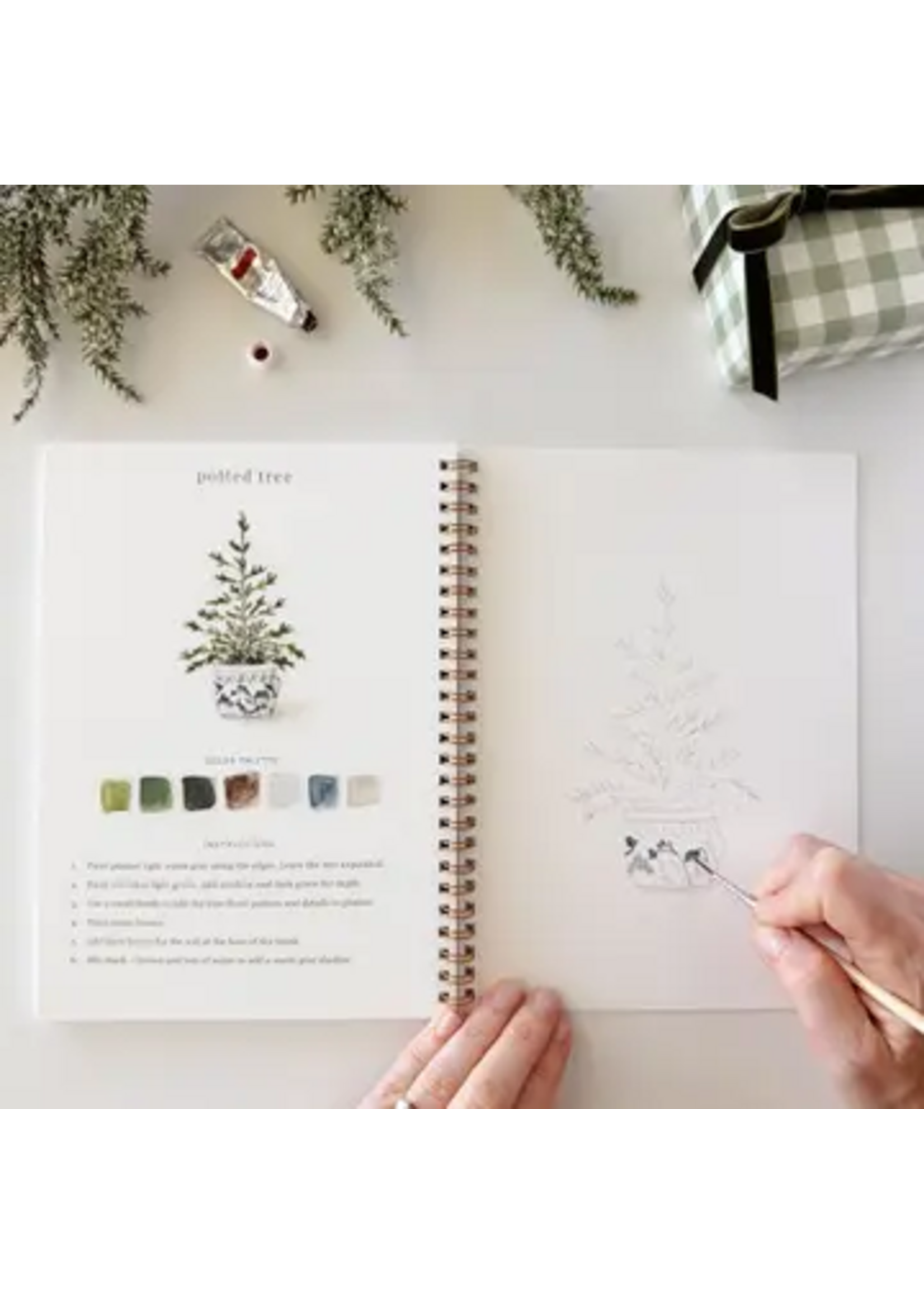 Emily Lex Studio Classic Christmas Watercolor Workbook
