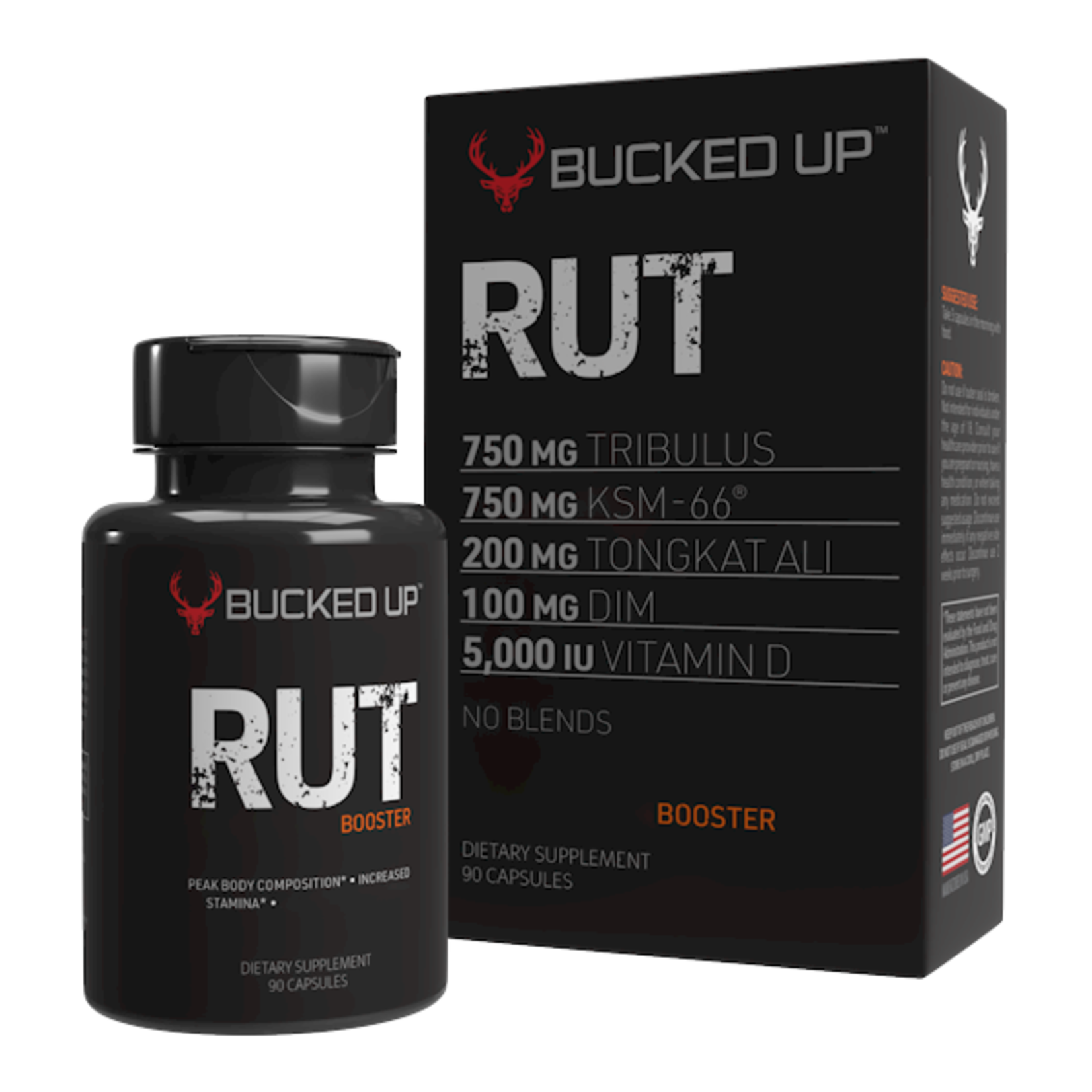 Bucked Up BUCKED UP Rut Testosterone Booster 90 Caps