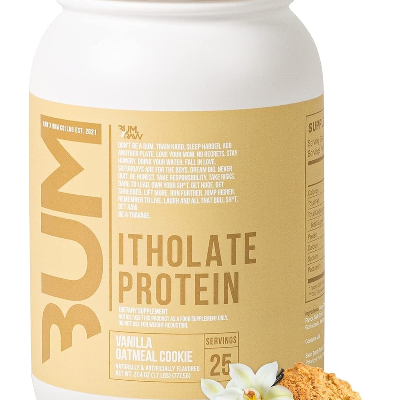 cbum Raw Nutrition CBUM Itholate