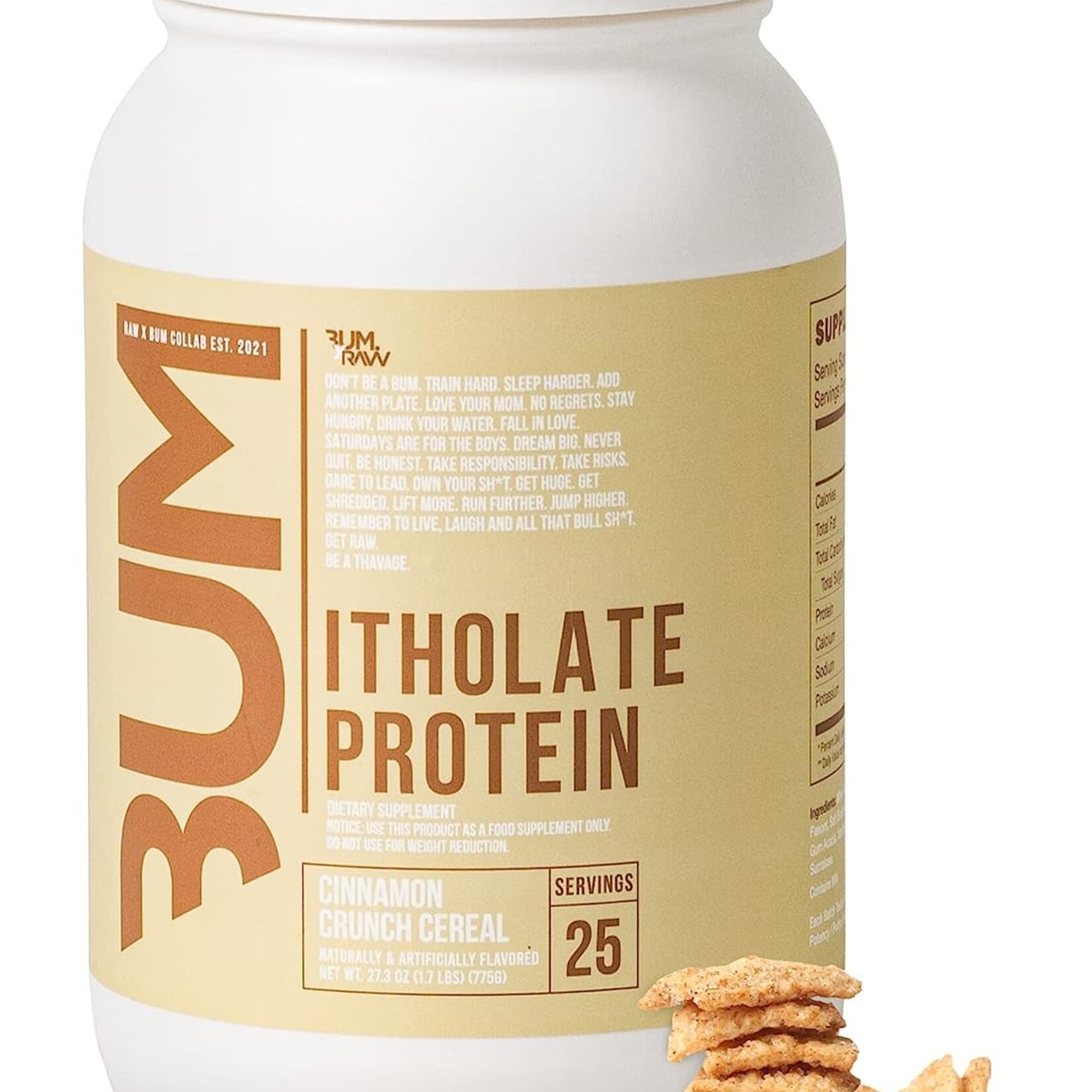 cbum Raw Nutrition CBUM Itholate