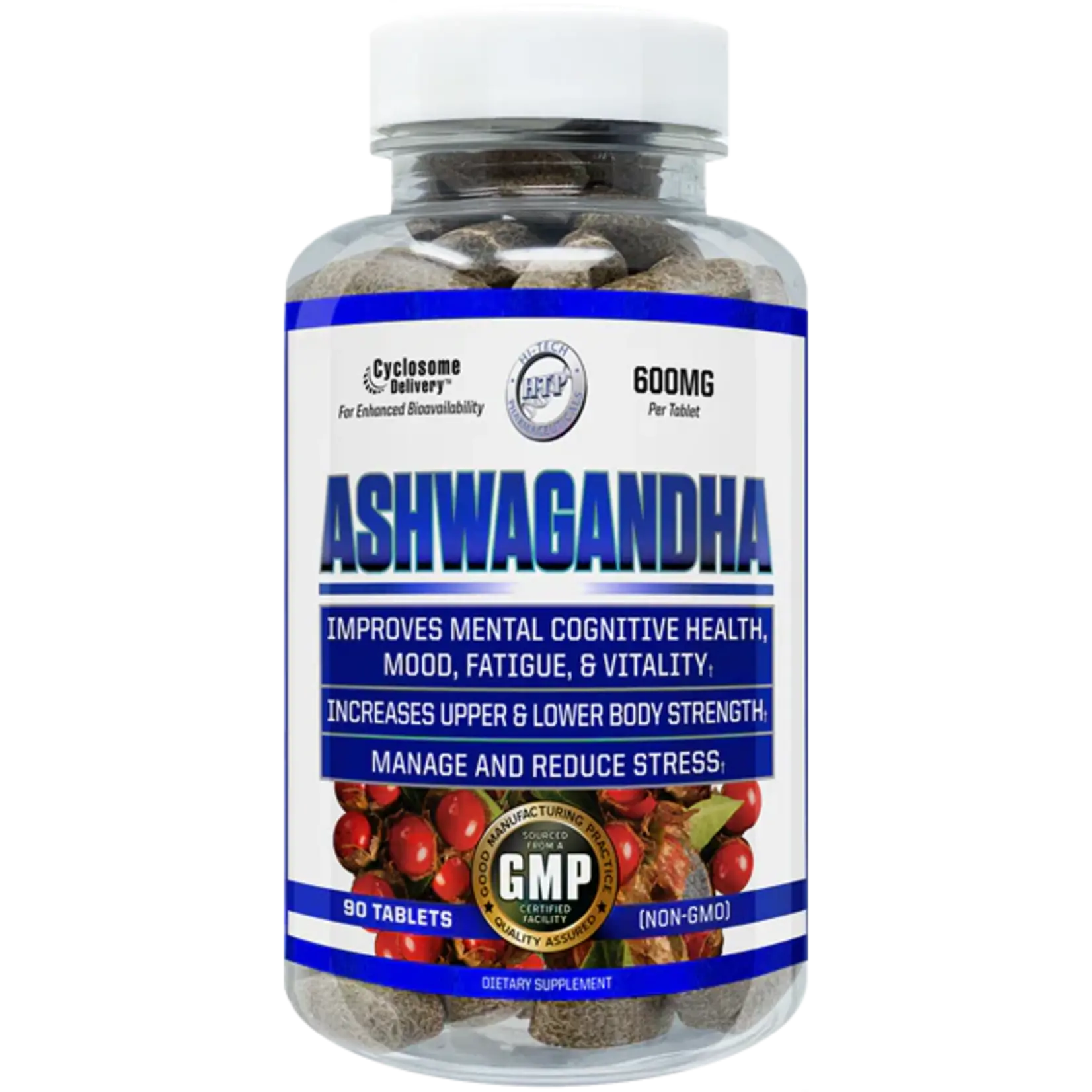 High-Tech Pharmaceuticals HTP Ashwagandha 90ct 600mg