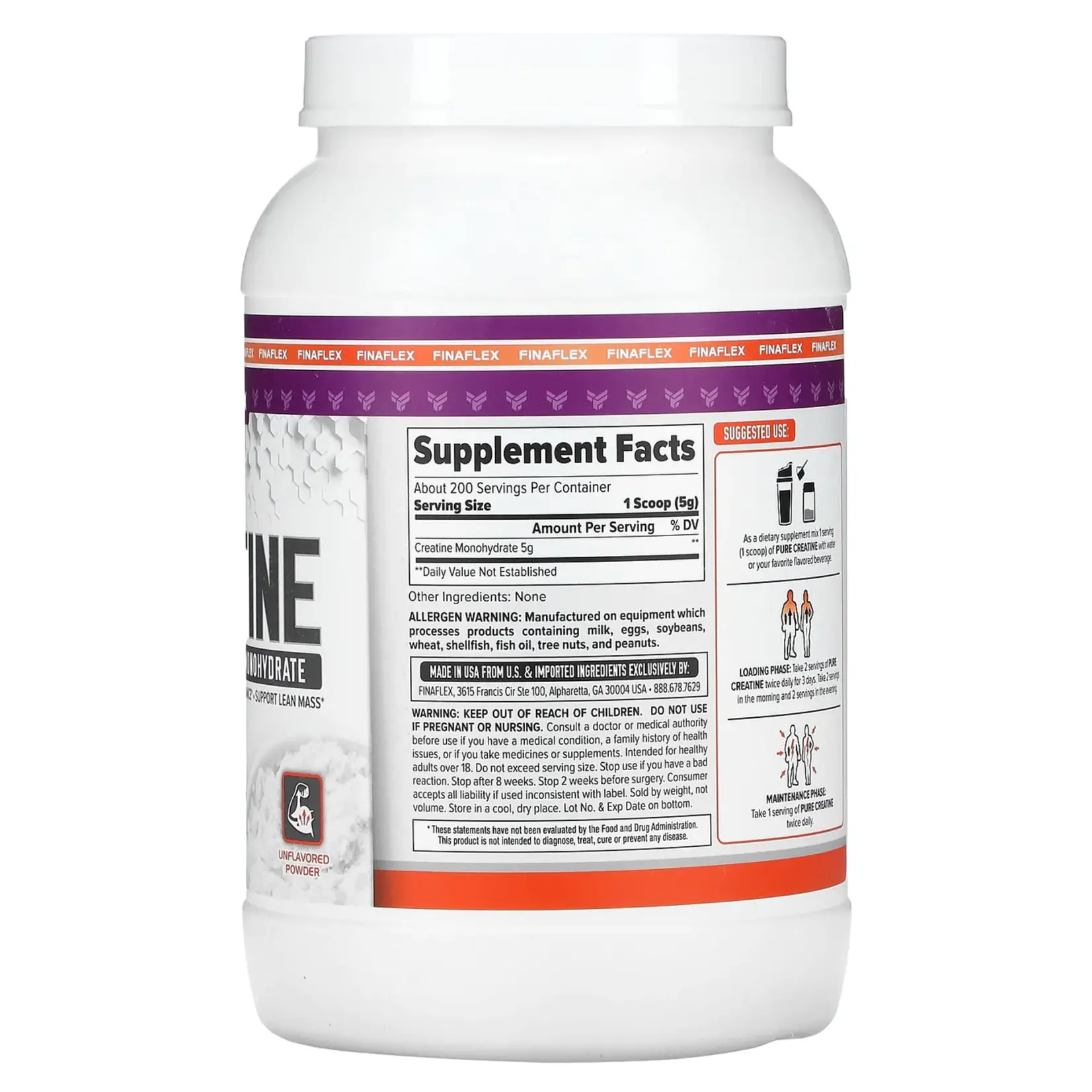 FINAFLEX PURE SERIES Creatine 1000g