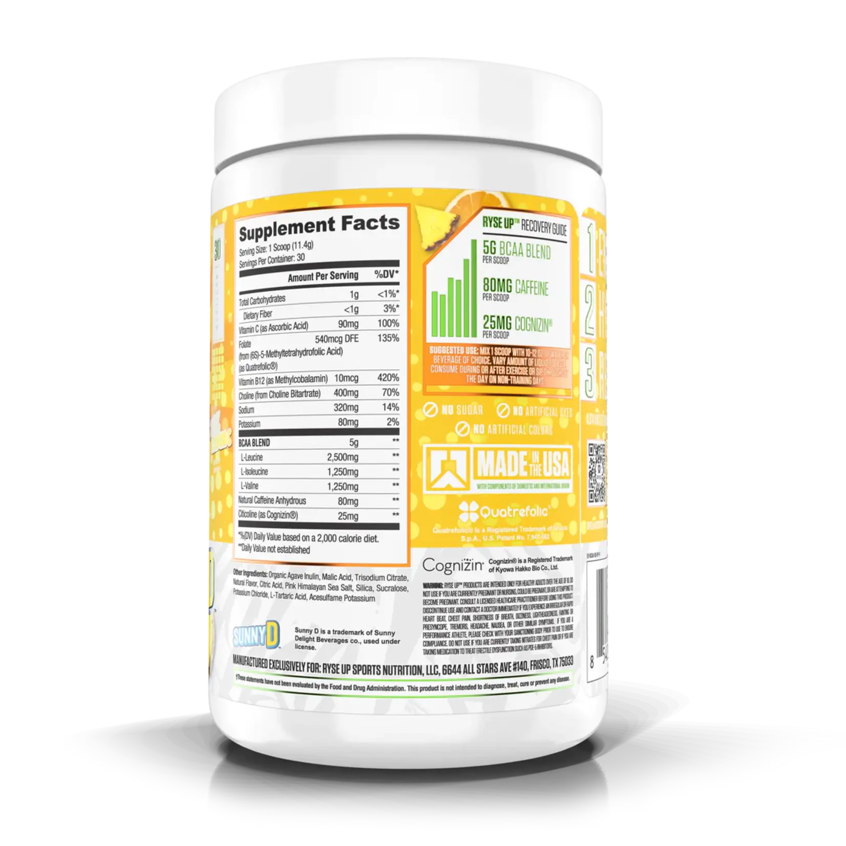 RYSE SUPPLEMENTS Ryse Bcaa Focus 30 srv