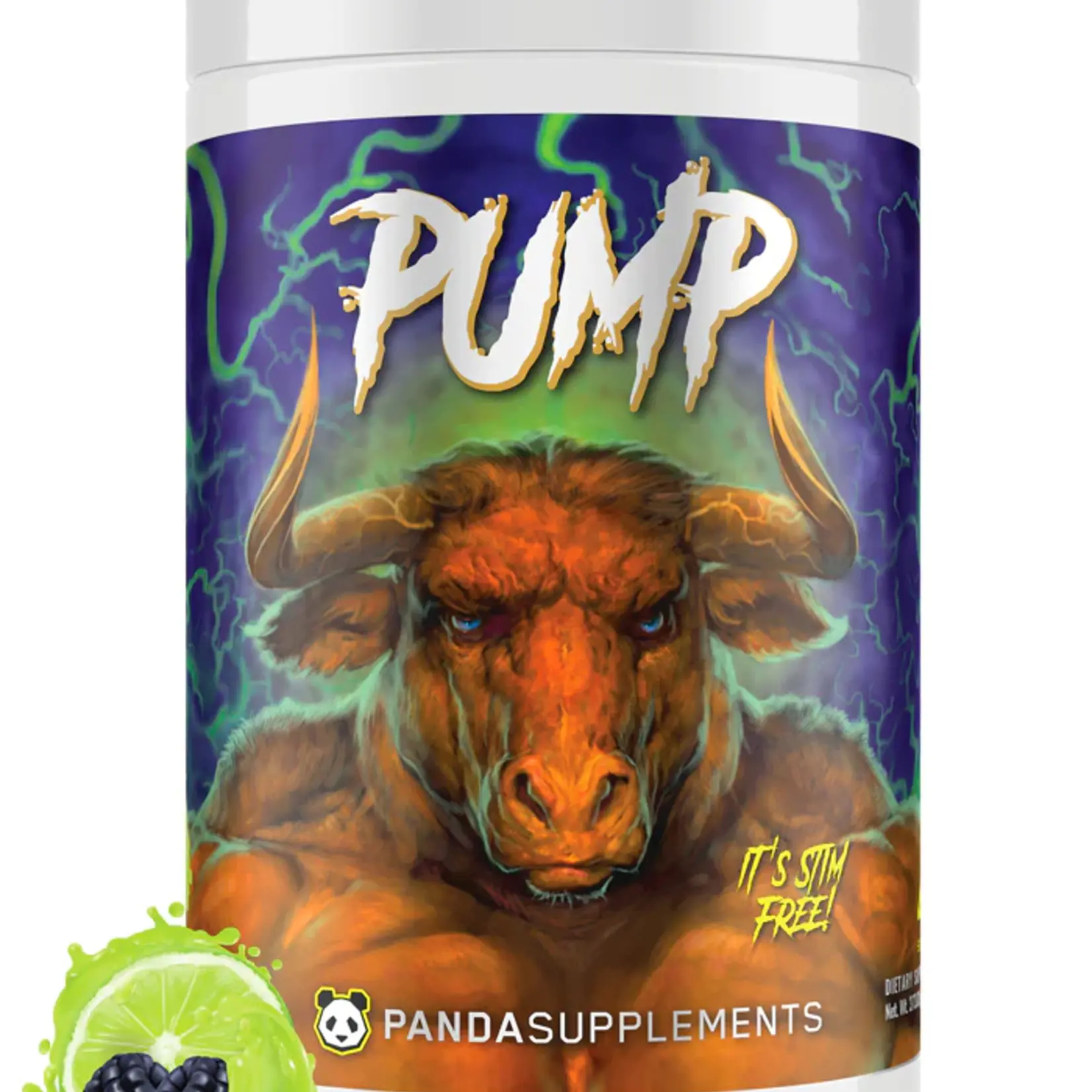 PANDA SUPPLEMENTS PANDA Pump Non Stim Pre Workout 40 srv