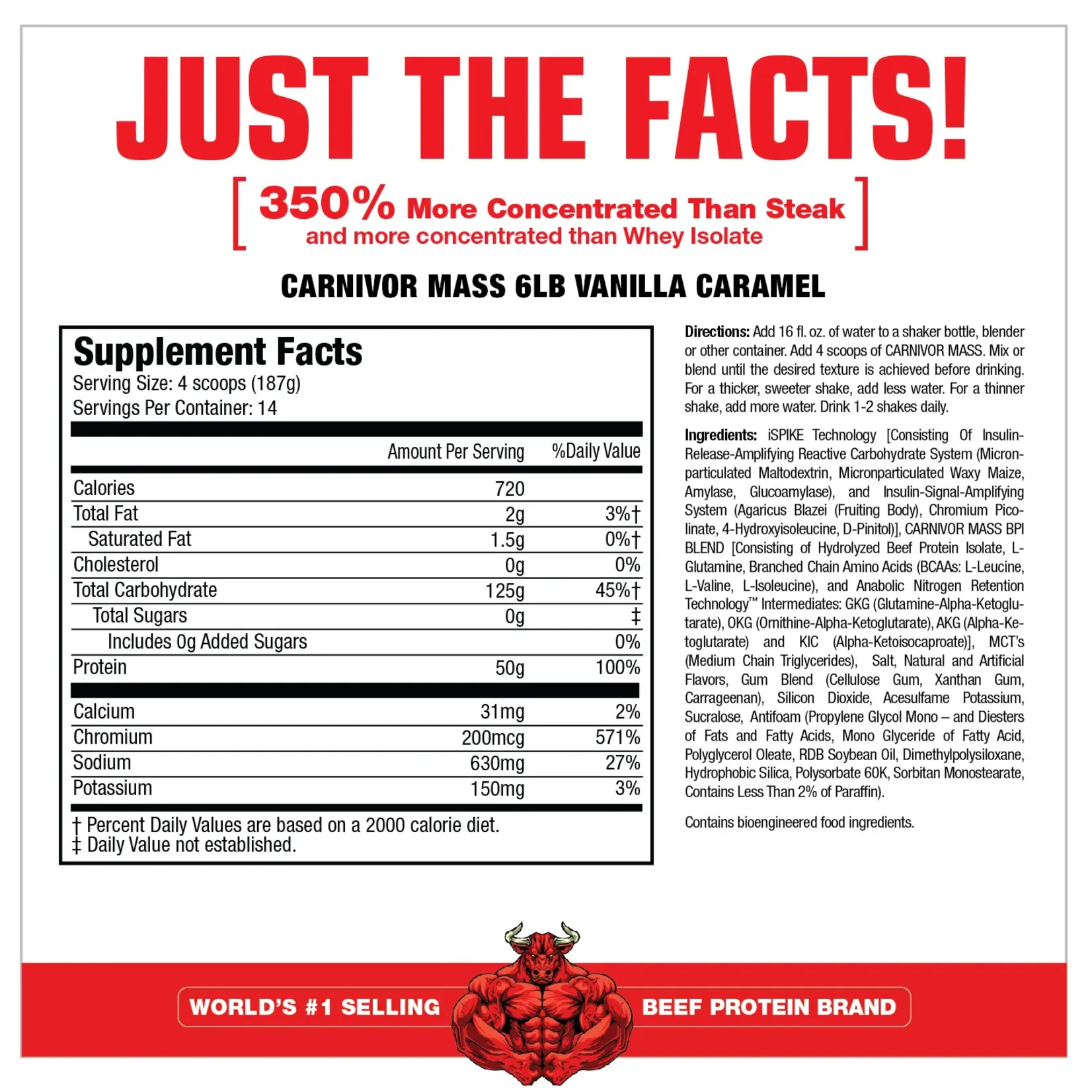 MuscleMeds MuscleMeds Carnivor Mass Gainer