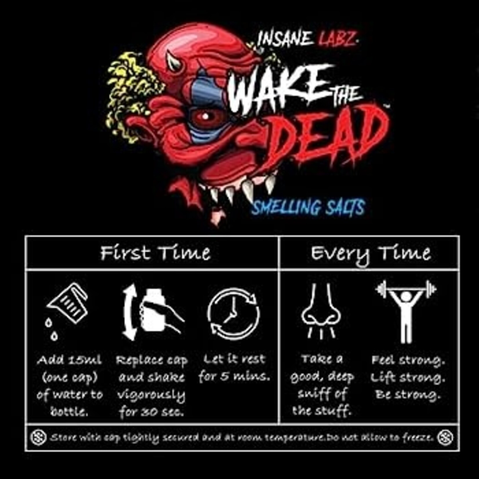 Insane Labz INSANE LABZ Wake The Dead Smelling Salts Spearmint