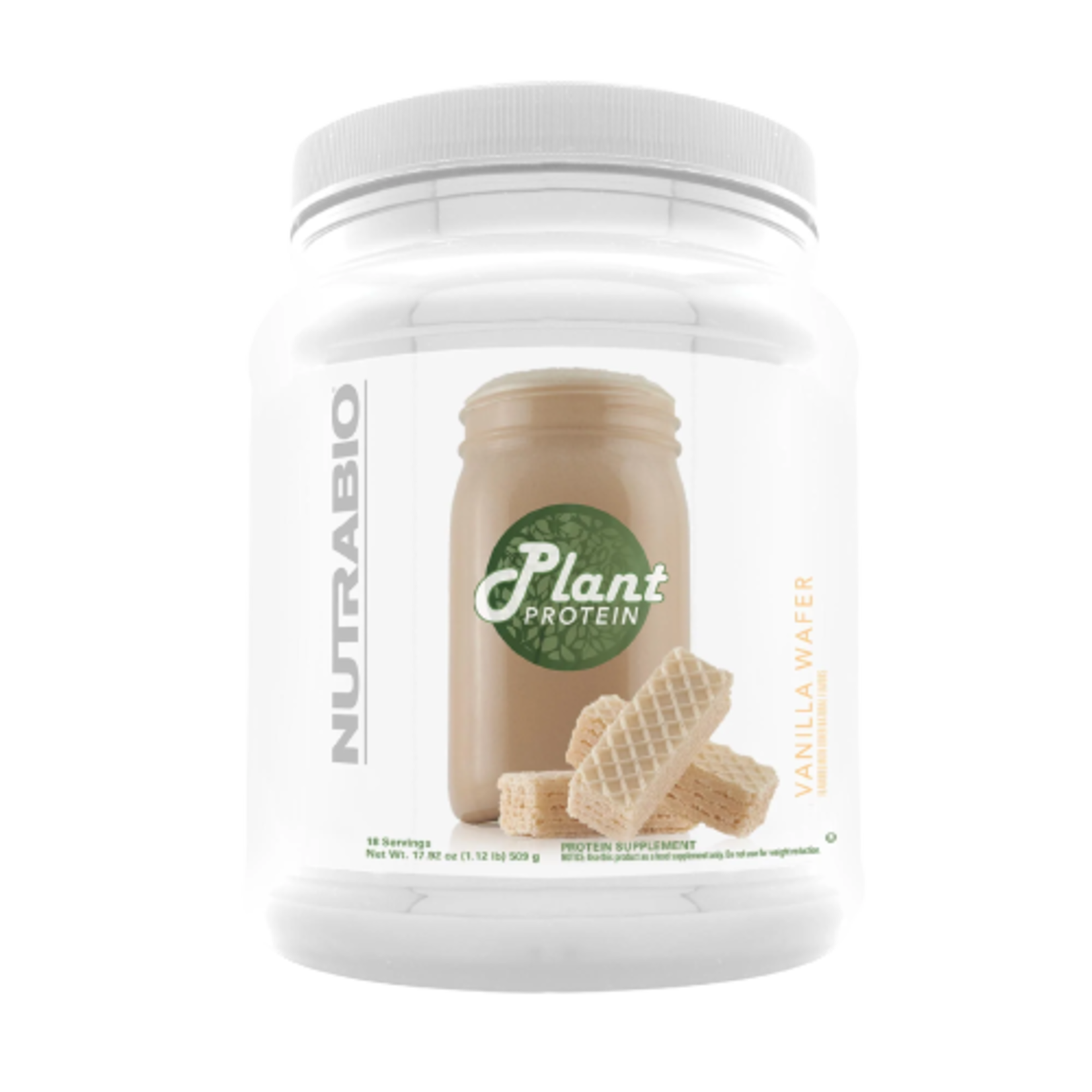 NutraBio NUTRABIO Plant Protein 1.2 Lbs