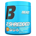 Beast Sports Nutrition BEAST 2Shredded Fat Burner Powder Orange Mango