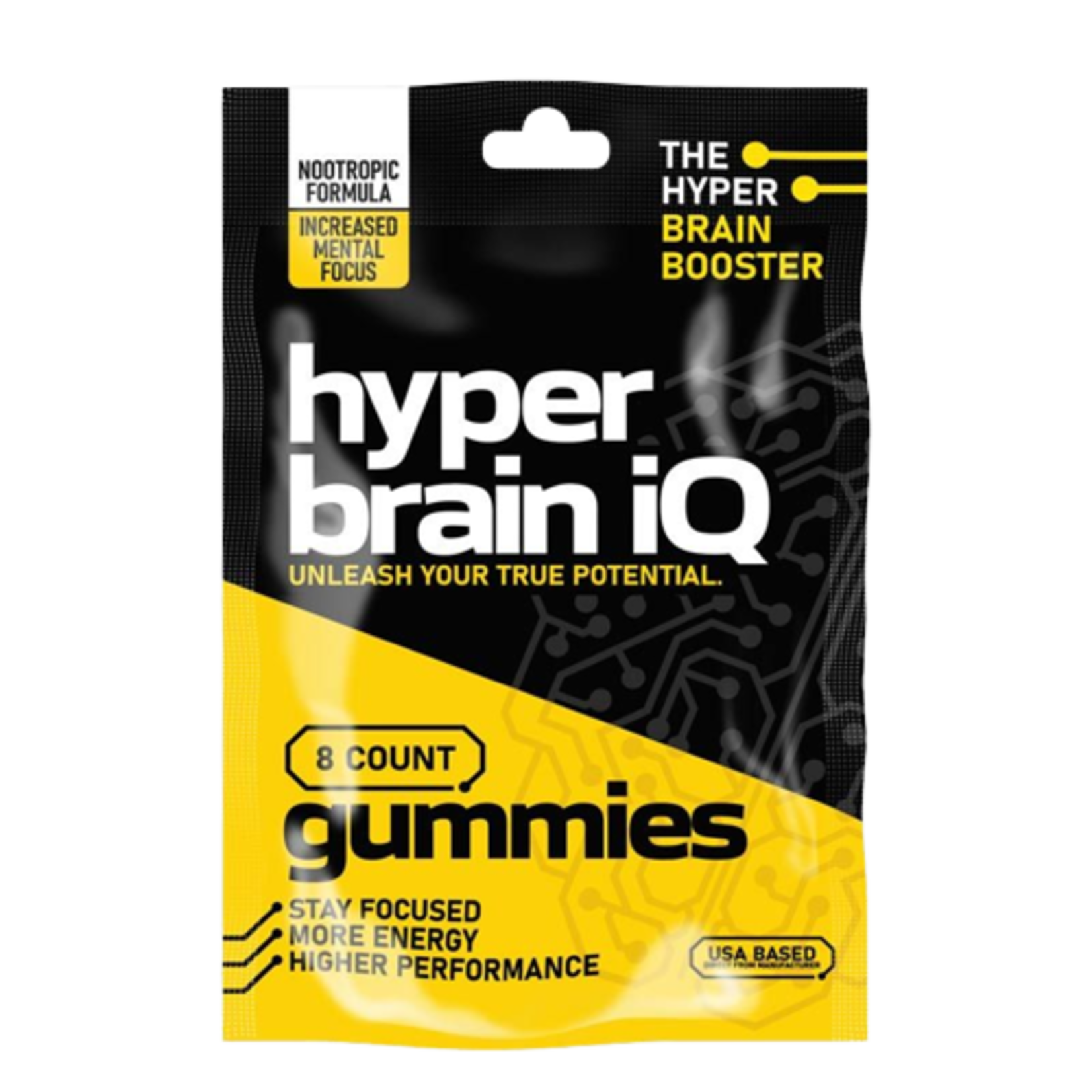 Hyper Brain IQ Hyper Brain IQ Gummies Packs (8 Gummies)