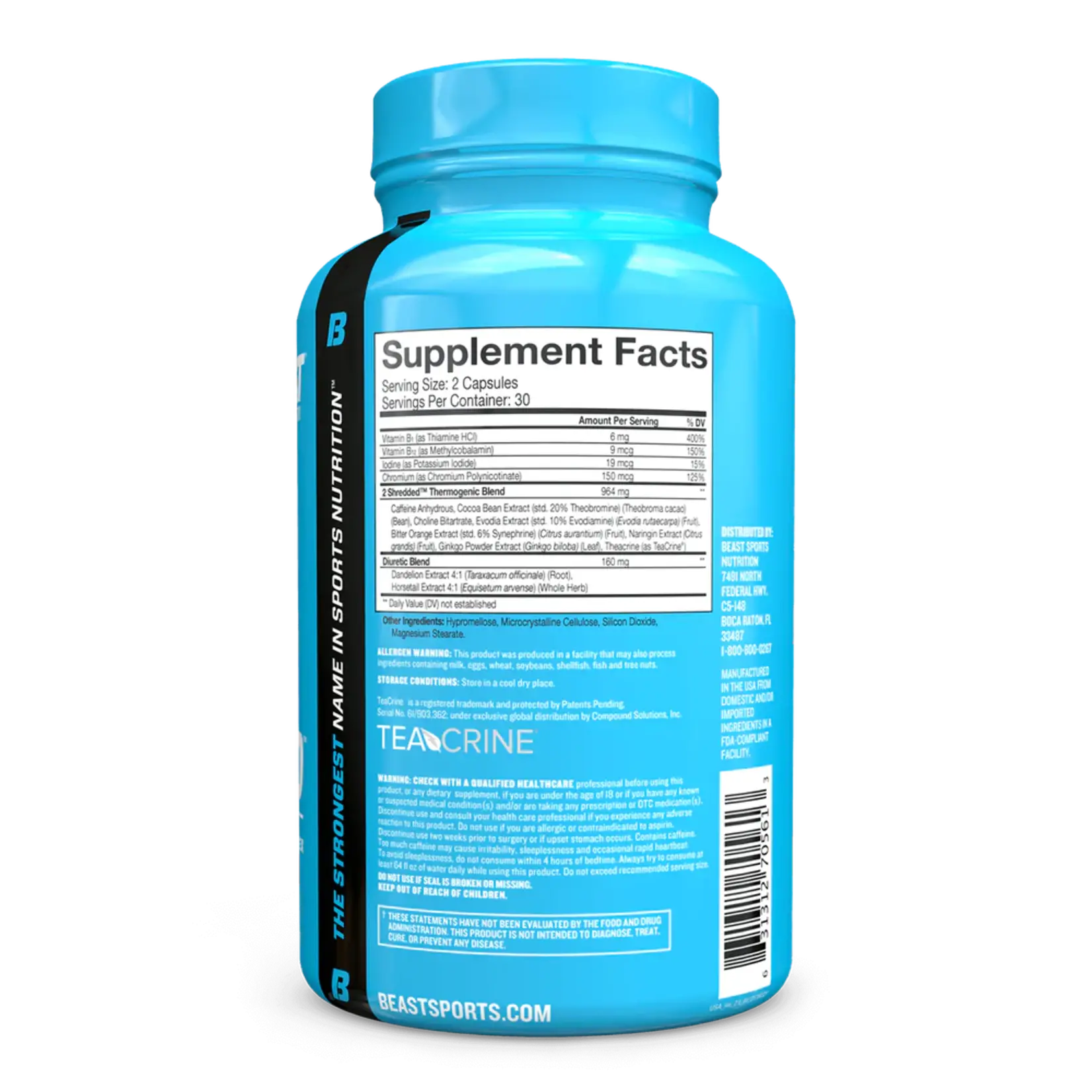Beast Sports Nutrition BEAST SPORTS NUTRITION 2 Shredded