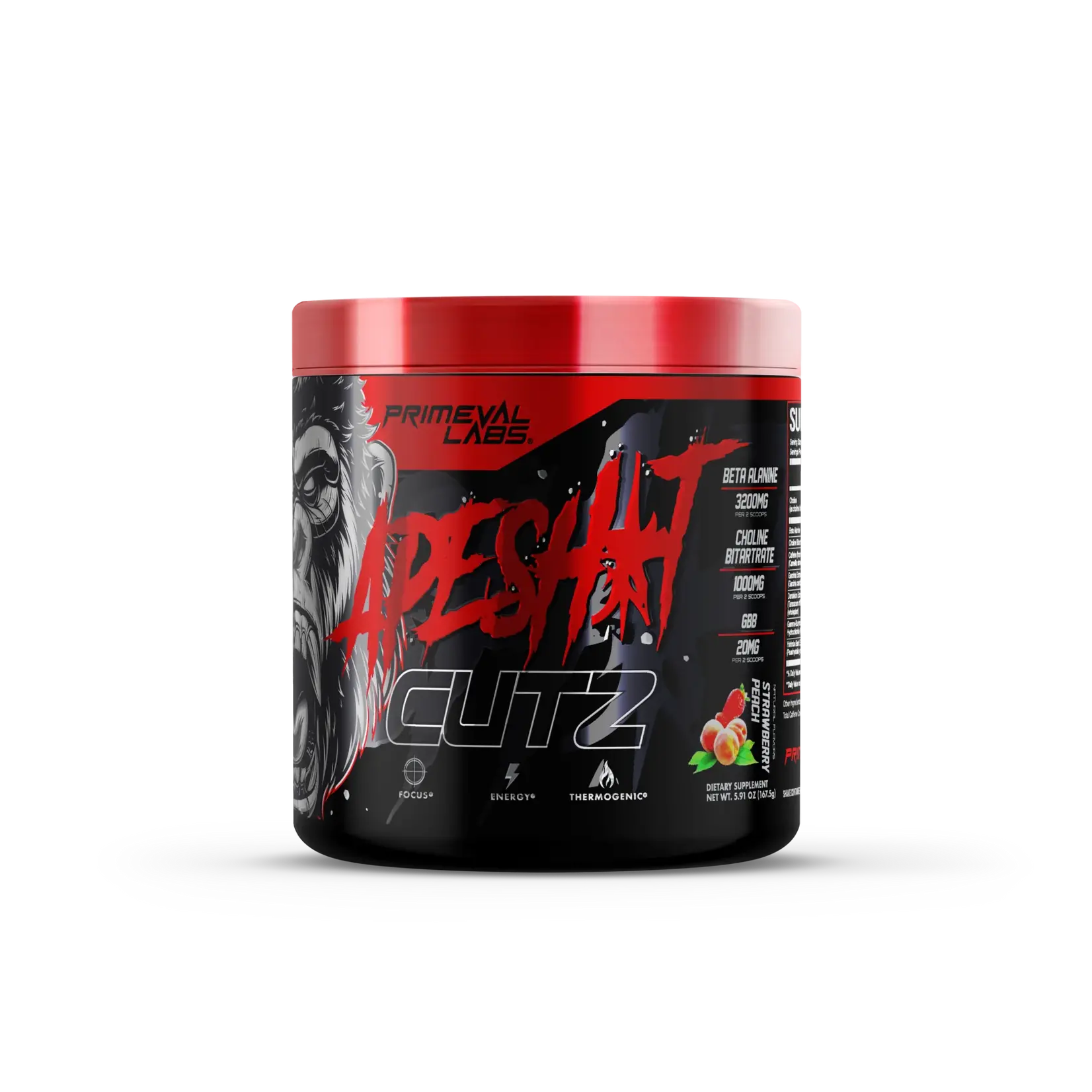 Primeval Labs PRIMEVAL LABS APESH-T Cutz Pre-Workout 50 Srv