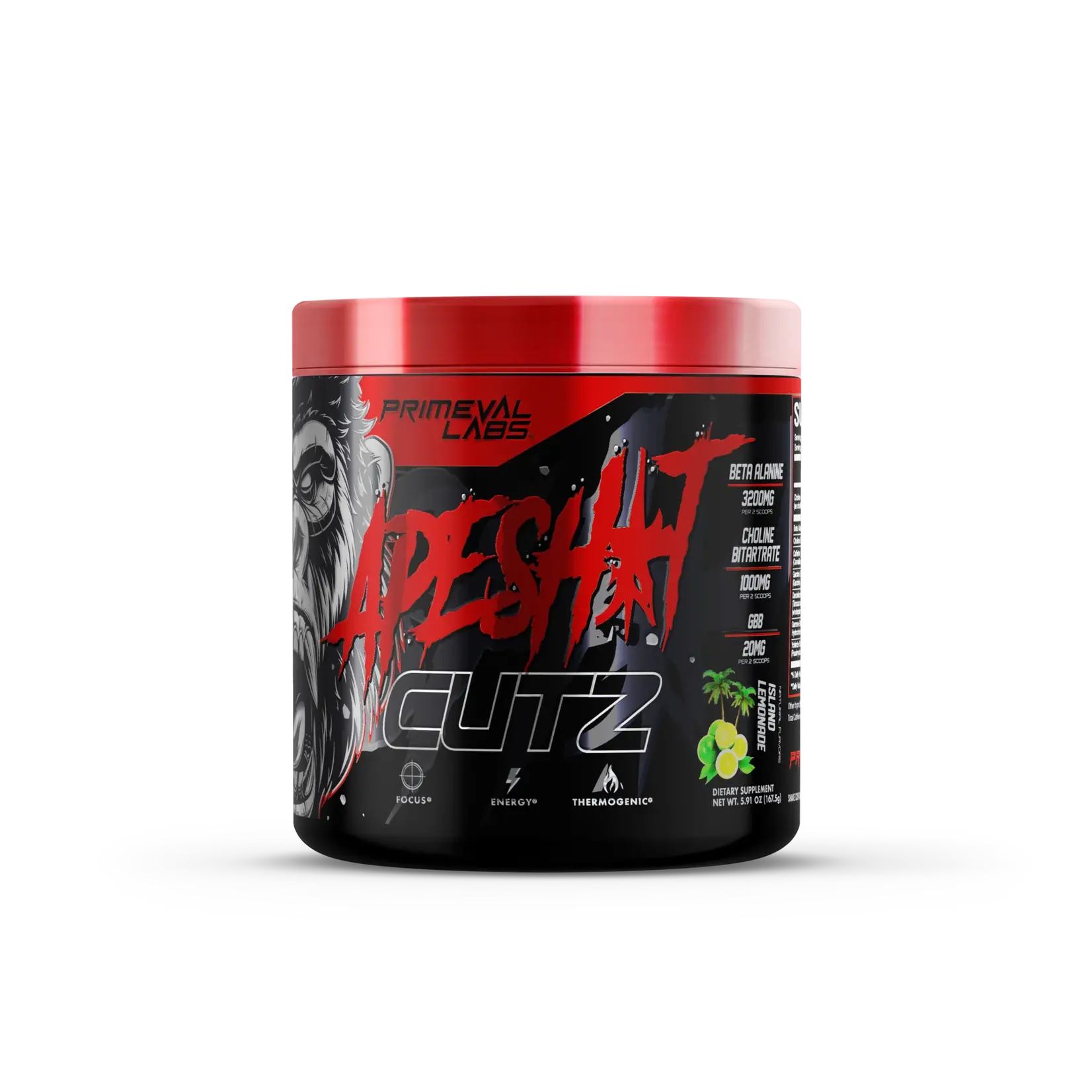 Primeval Labs PRIMEVAL LABS APESH-T Cutz Pre-Workout 50 Srv