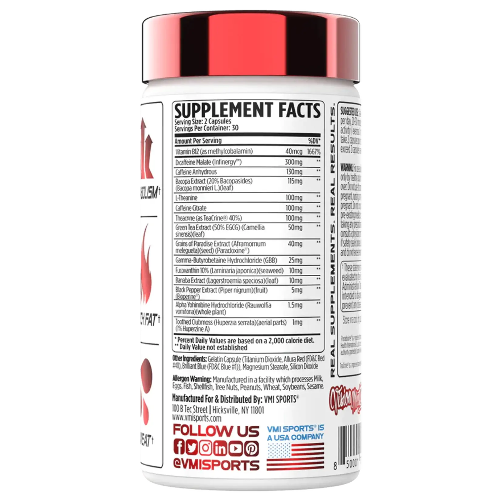 VMI VMI White Heat Ultra Burn 60 ct.