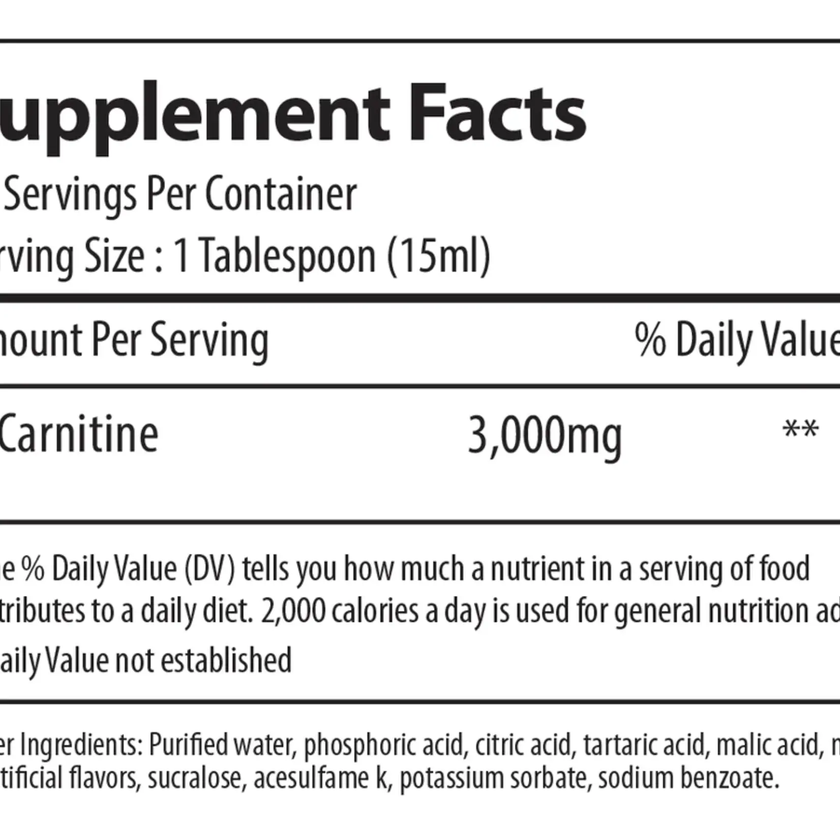 alpha supps AS L Carnitine