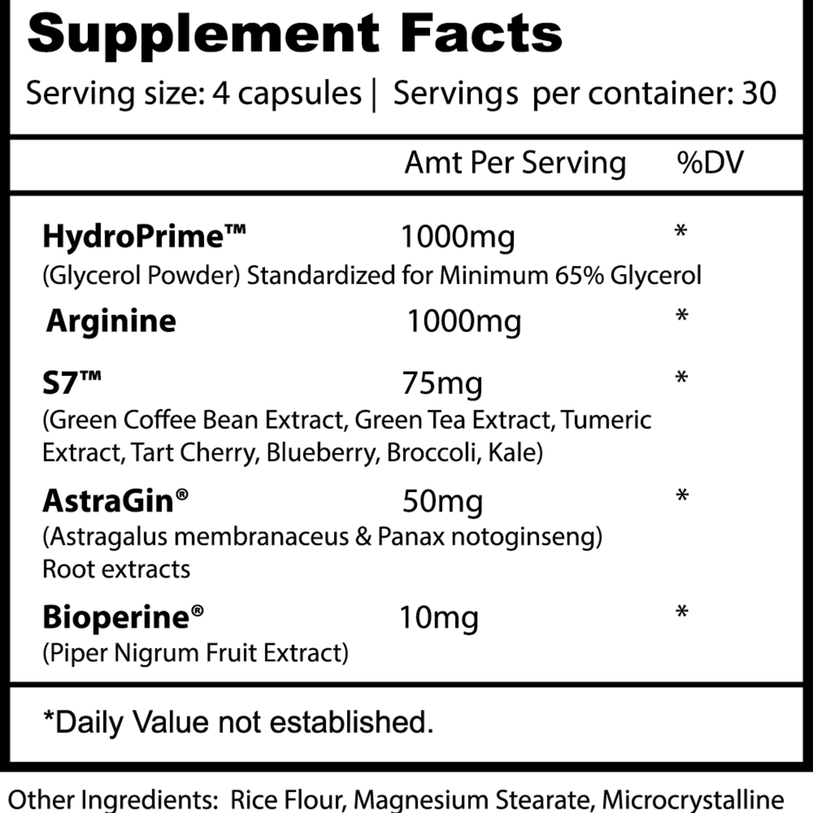 alpha supps AS Pump 120 caps