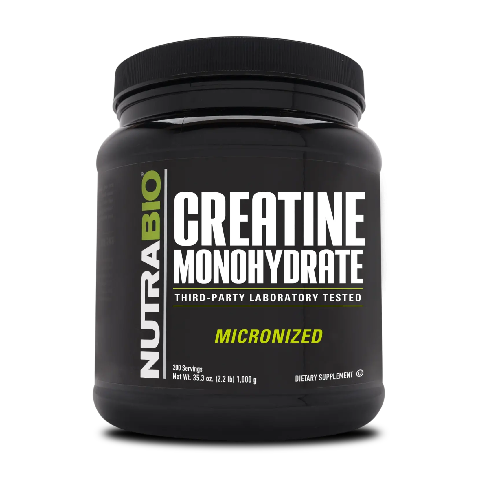 NutraBio NUTRABIO Creatine Monohydrate Powder