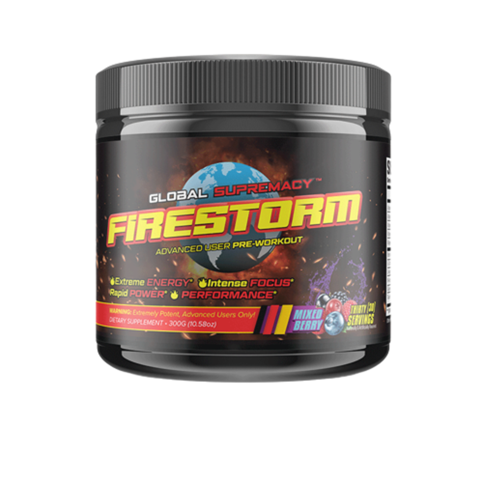 Global Supremacy GLOBAL SUPREMACY Firestorm Pre-Workout 30 Srvs