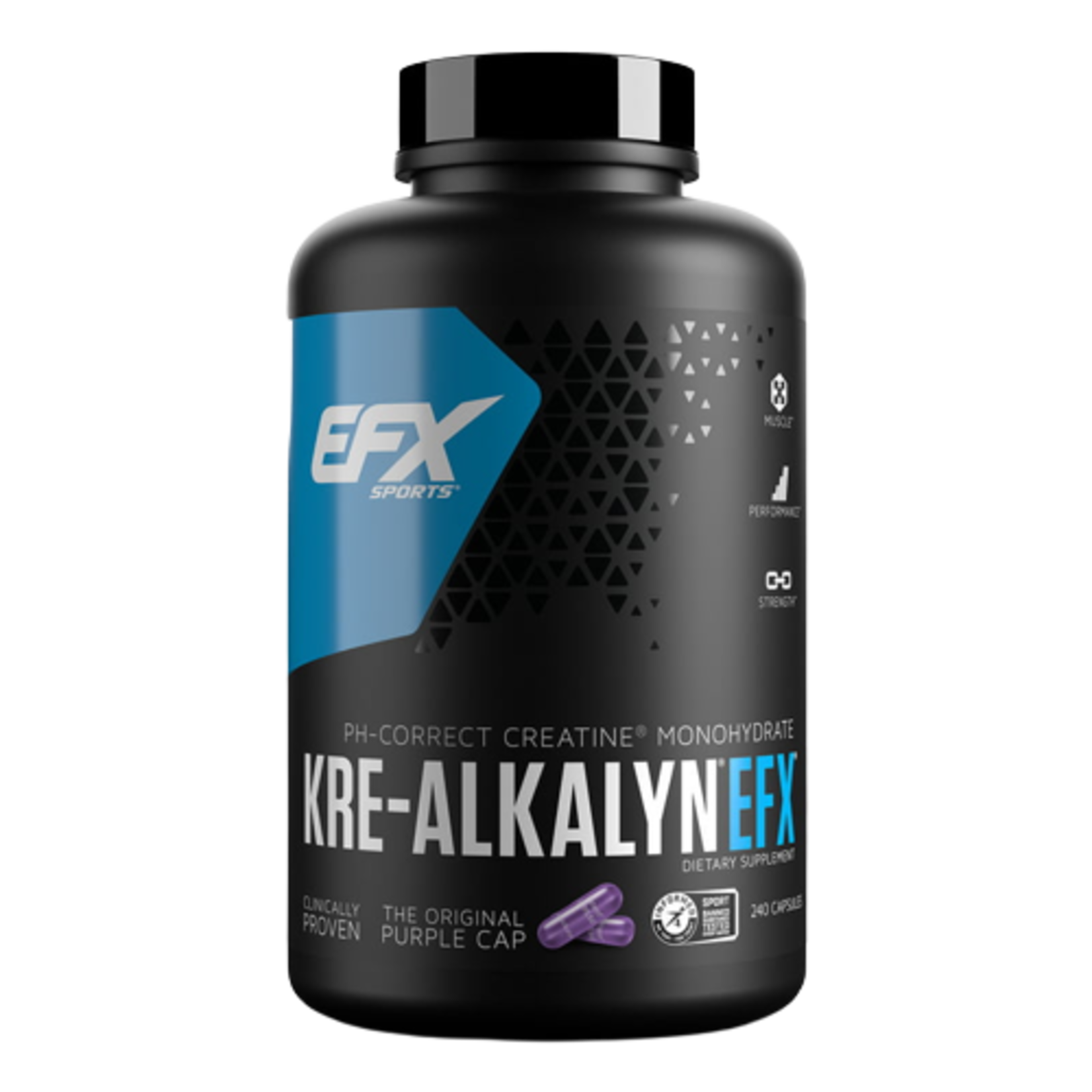 EFX EFX Kre-Alkalyn Creatine Capsules