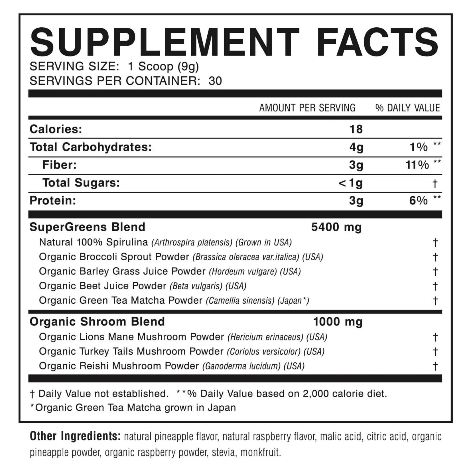 Myogenix MYOGENIX Super Greens 30 srv