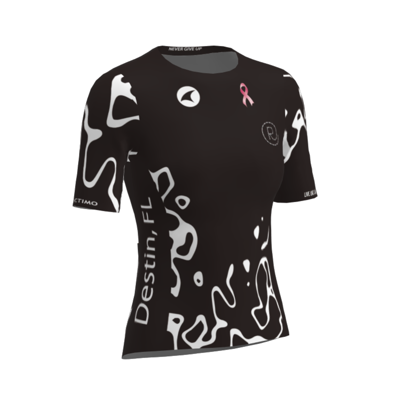 Pactimo Pactimo Women's Ascent Jersey (Traditional Fit) Black Lava L