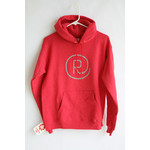 Hanes Eco Smart Hoodie Red Small