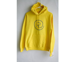 Hanes Eco Smart Hoodie Yellow Small