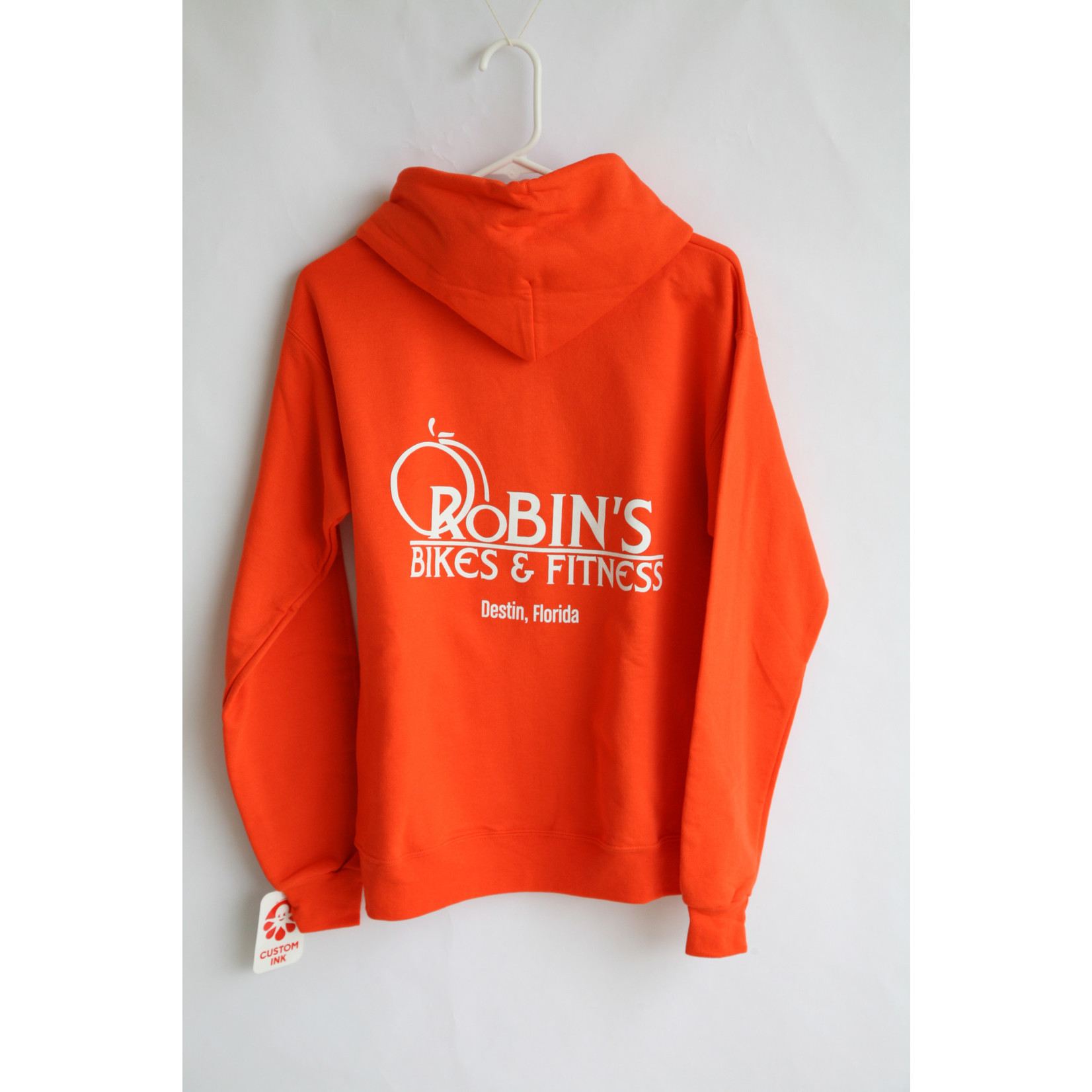 Hanes Eco Smart Hoodie Orange Medium