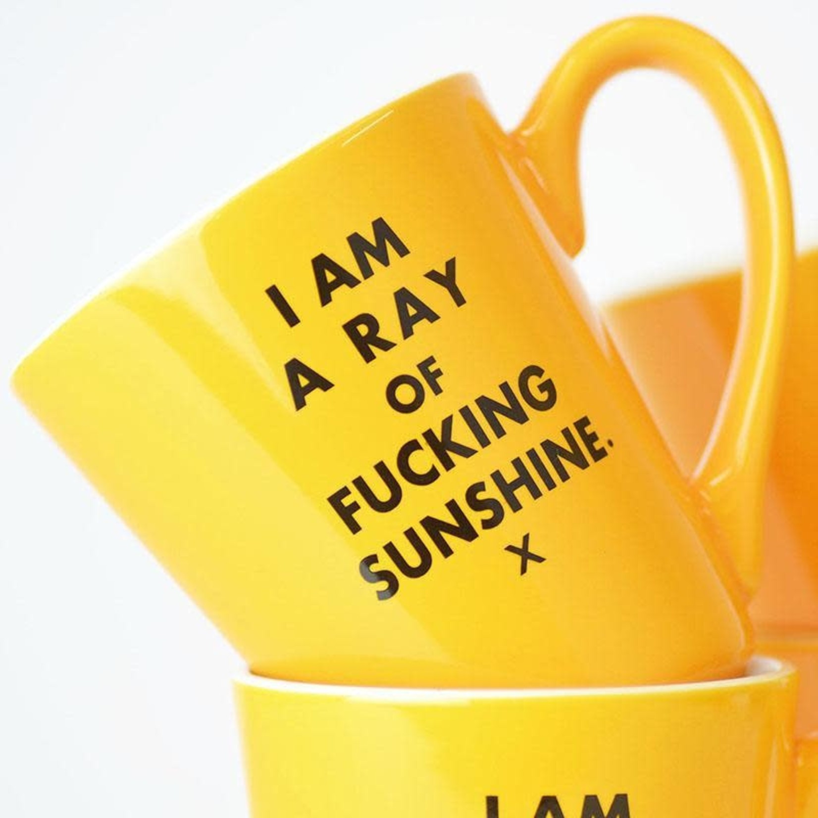 Meriwether I am a ray of fucking sunshine. Ceramic Coffee Mug.