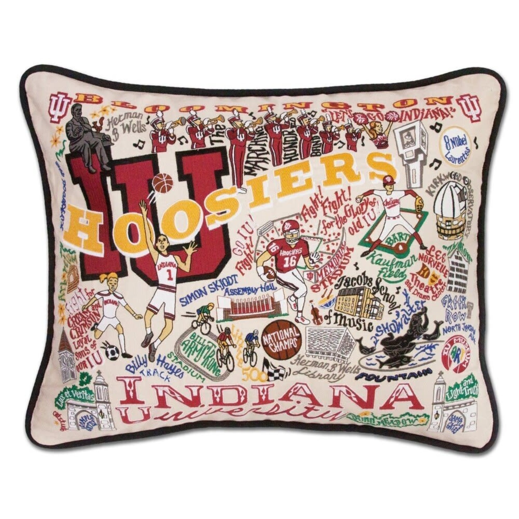 Catstudio Catstudio Collegiate Indiana University Pillow