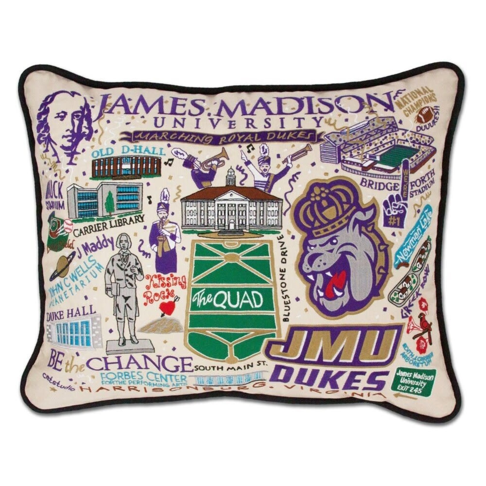 Catstudio James Madison University Pillow