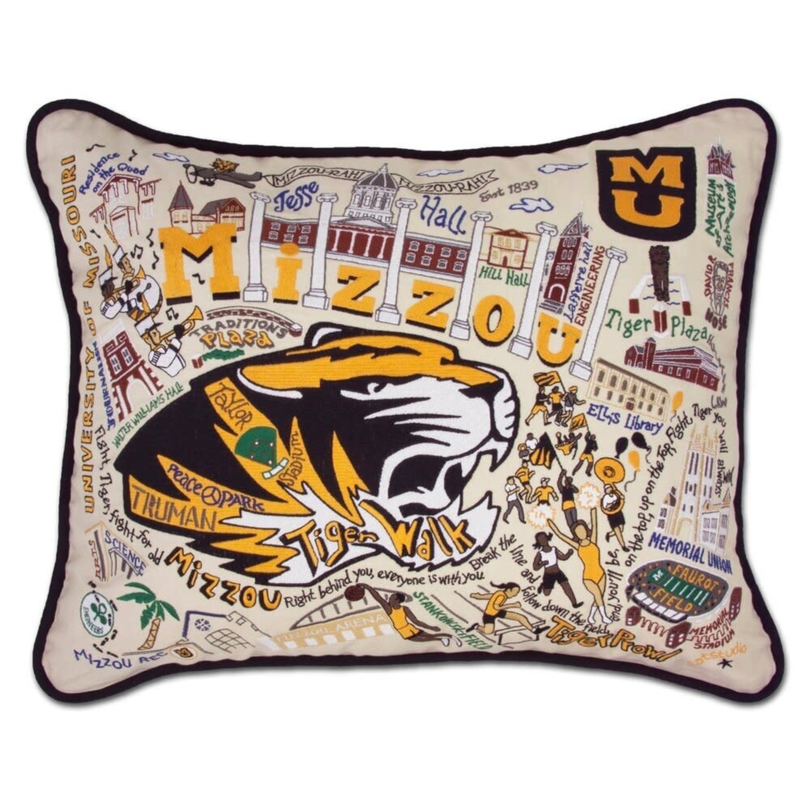 Catstudio Catstudio Collegiate University of Missouri Pillow