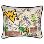 Catstudio Catstudio Collegiate West Virginia University Pillow